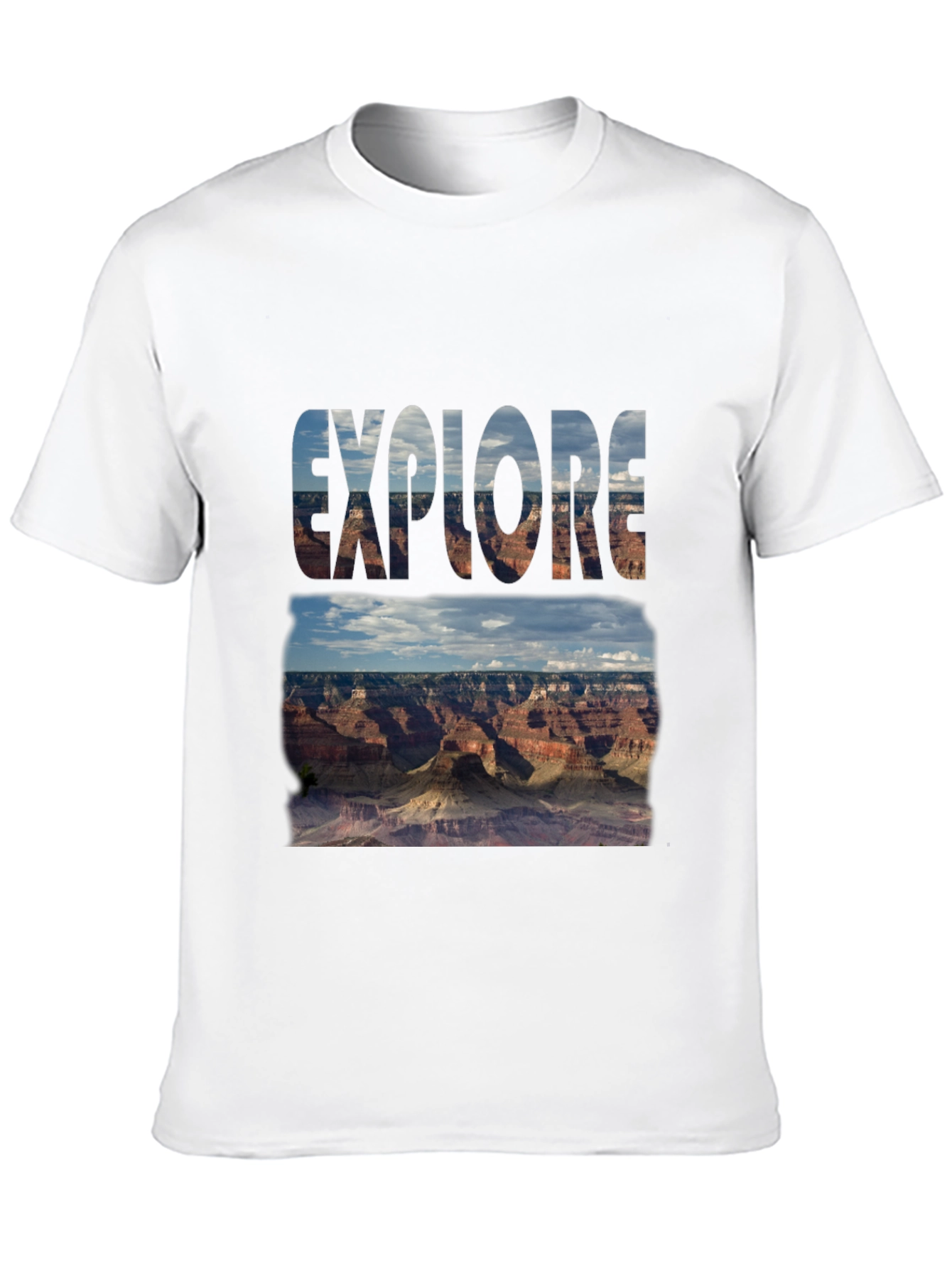 Explore Graphic Tee - Canyon View Design