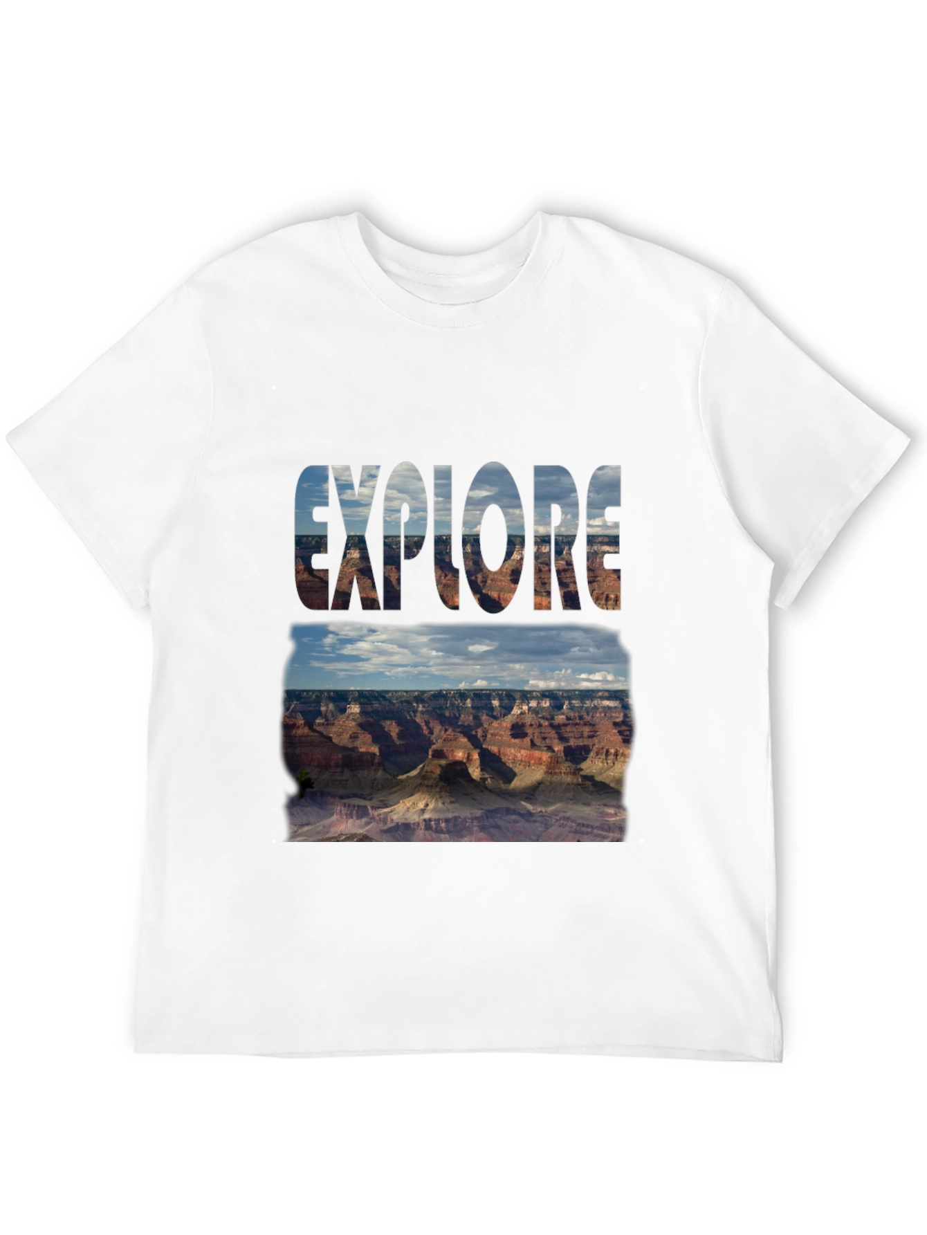 Explore Graphic Tee - Canyon View Design