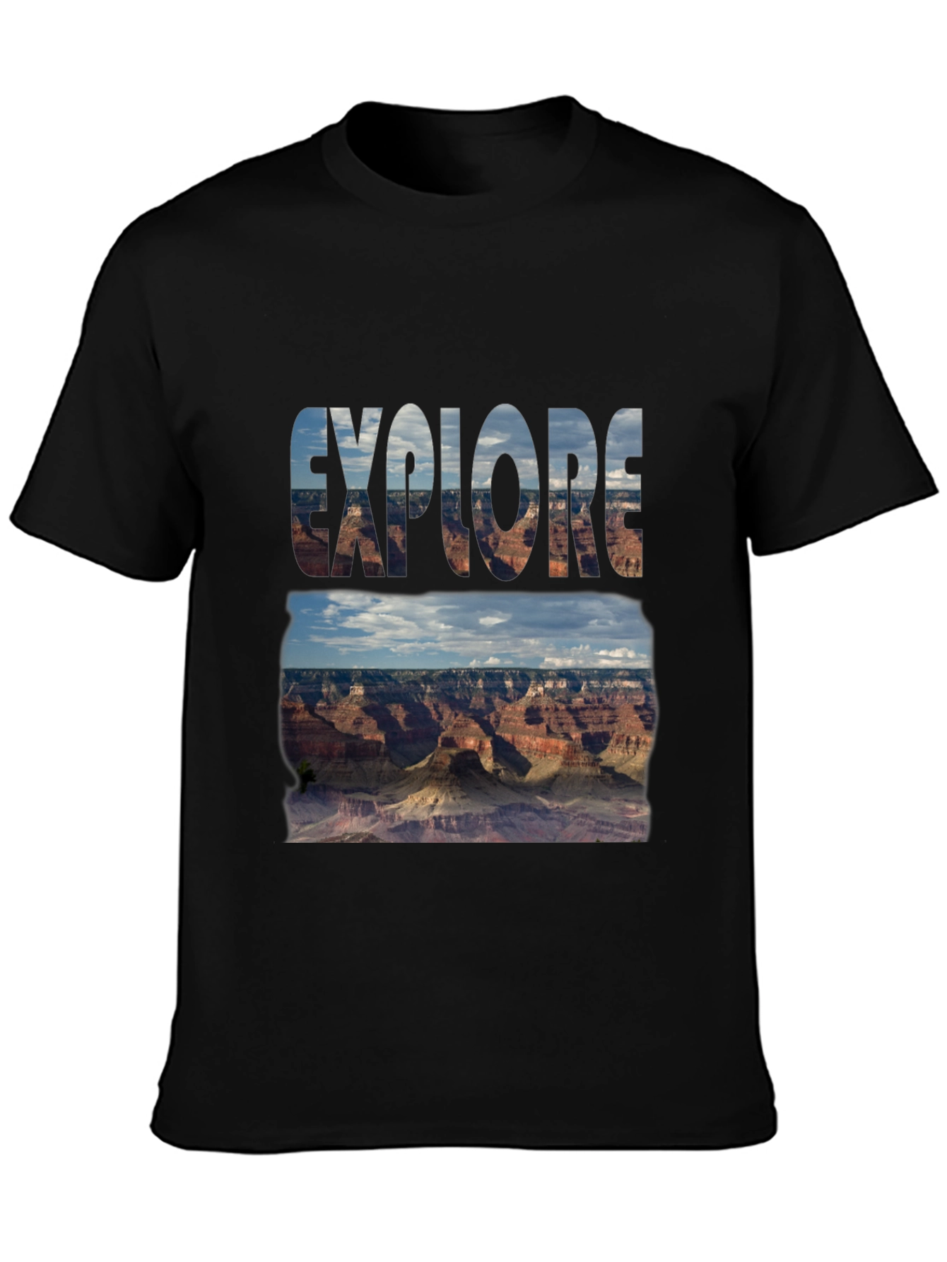 Explore Graphic Tee - Canyon View Design