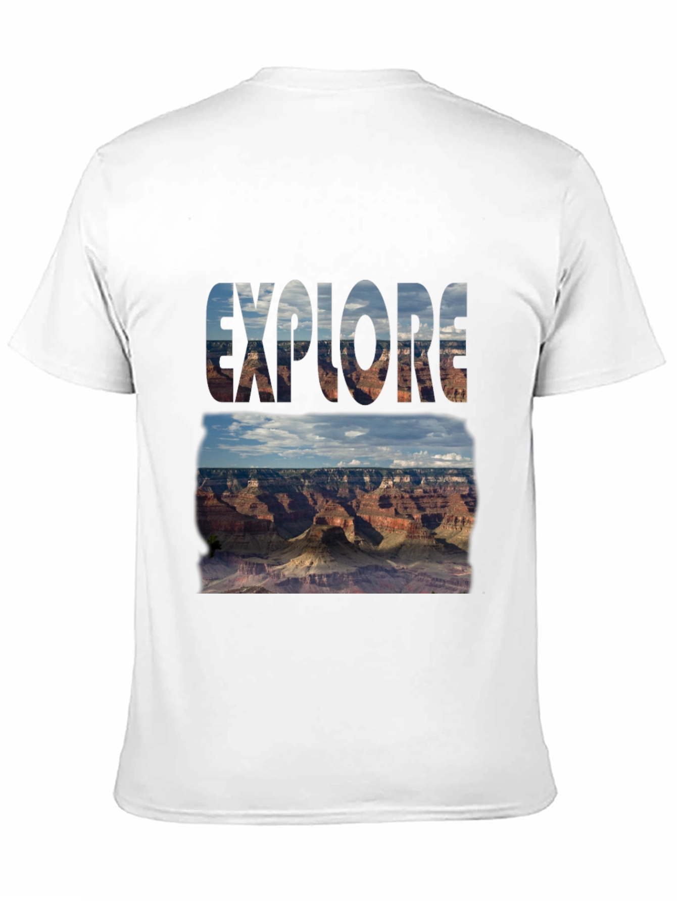 Explore Graphic Tee - Canyon View Design