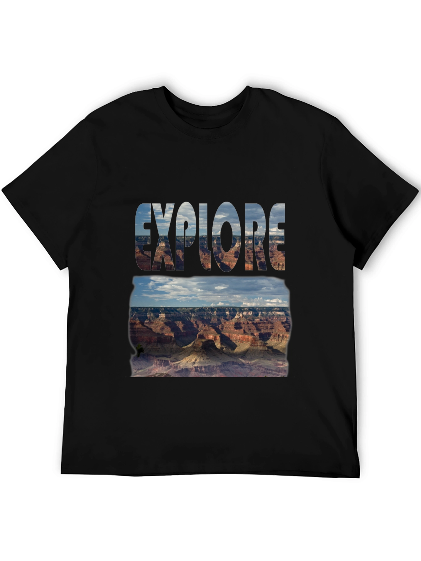 Explore Graphic Tee - Canyon View Design