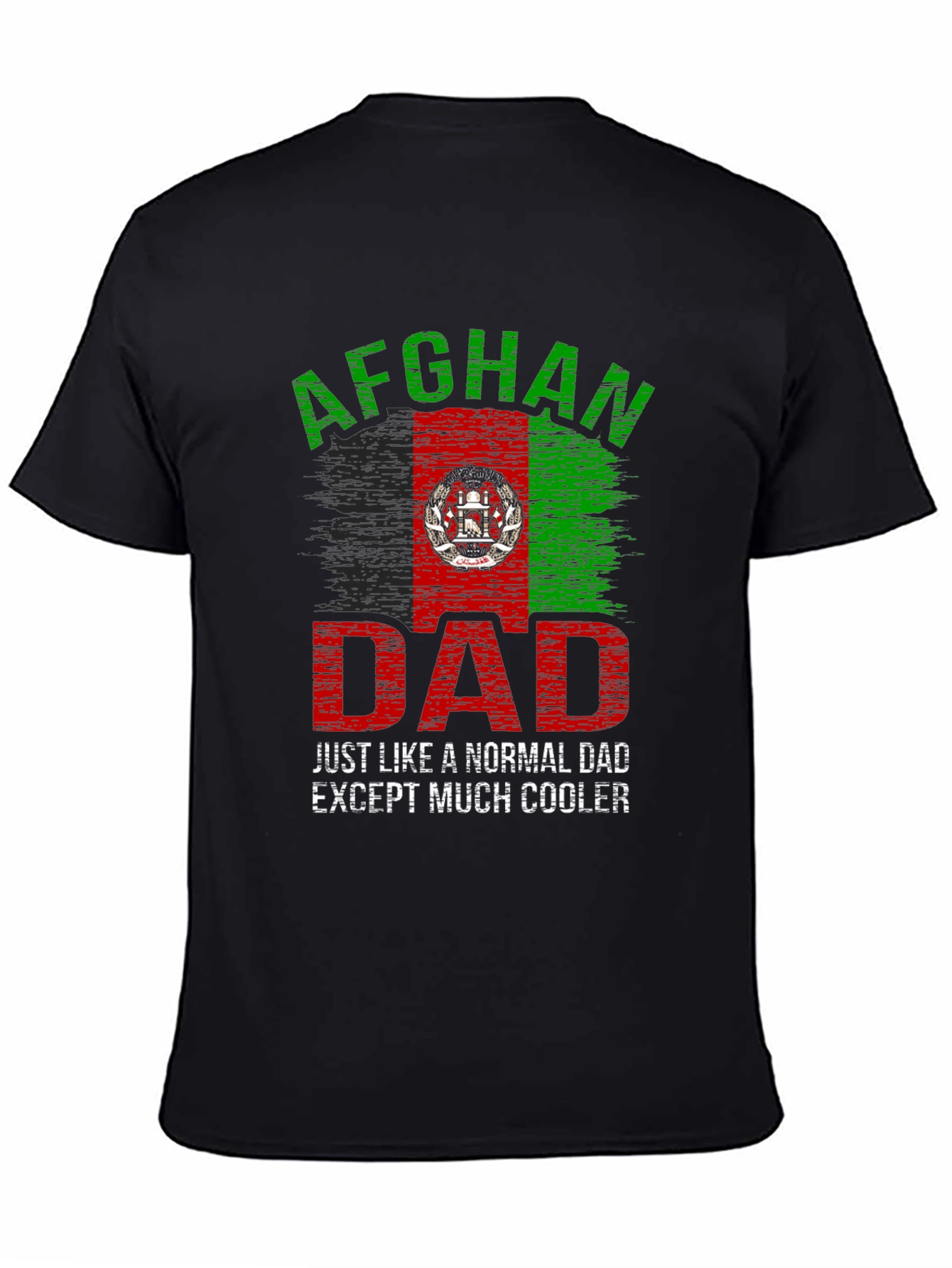 Afghan Dad T-Shirt - Cool Fathers Day Gift