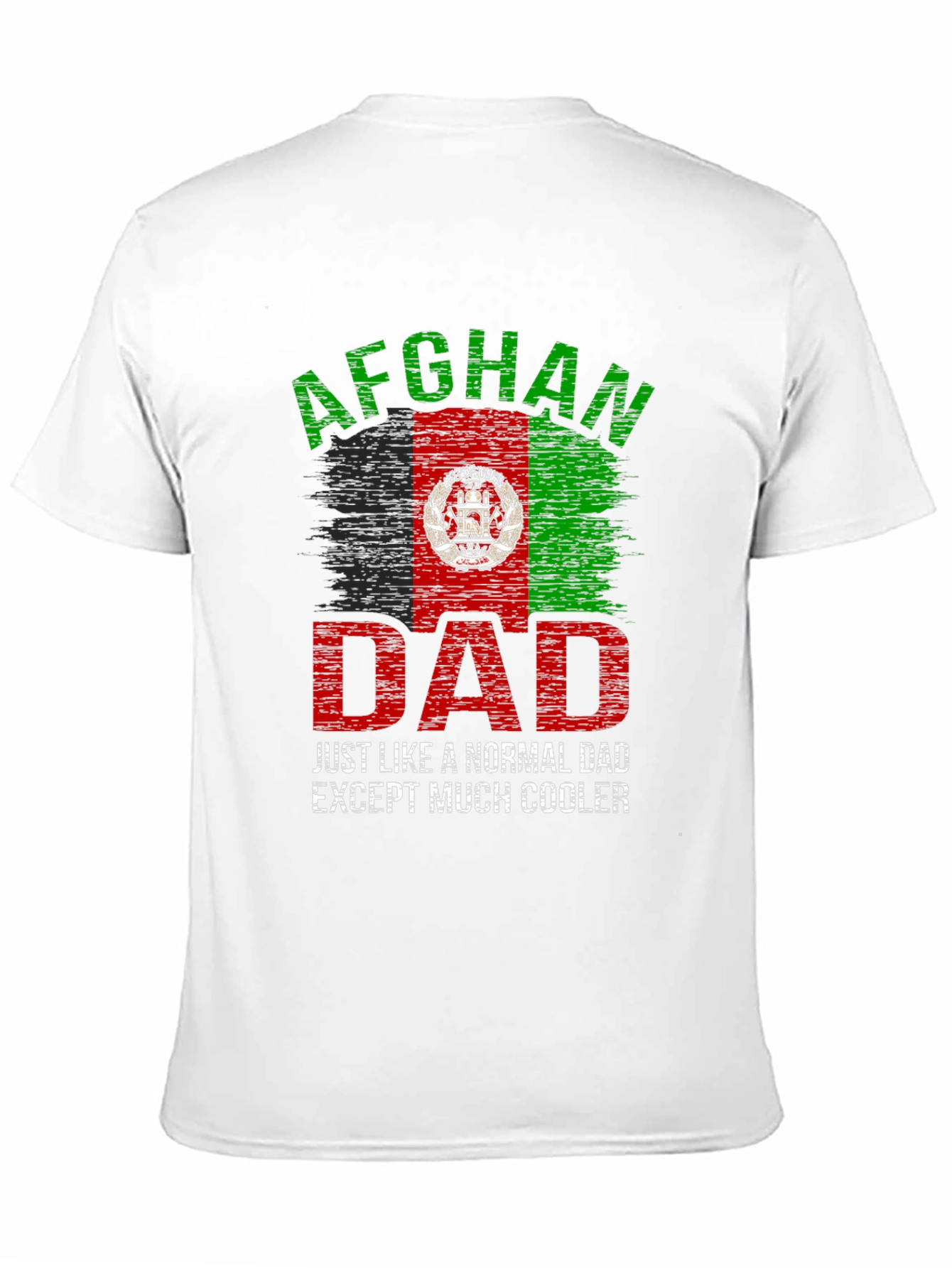 Afghan Dad T-Shirt - Cool Fathers Day Gift