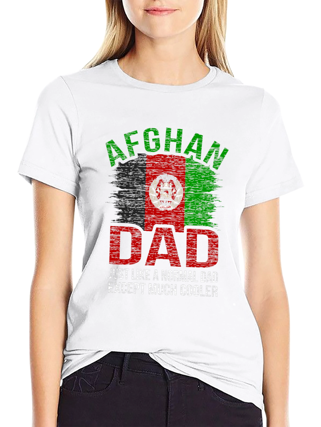 Afghan Dad T-Shirt - Cool Fathers Day Gift