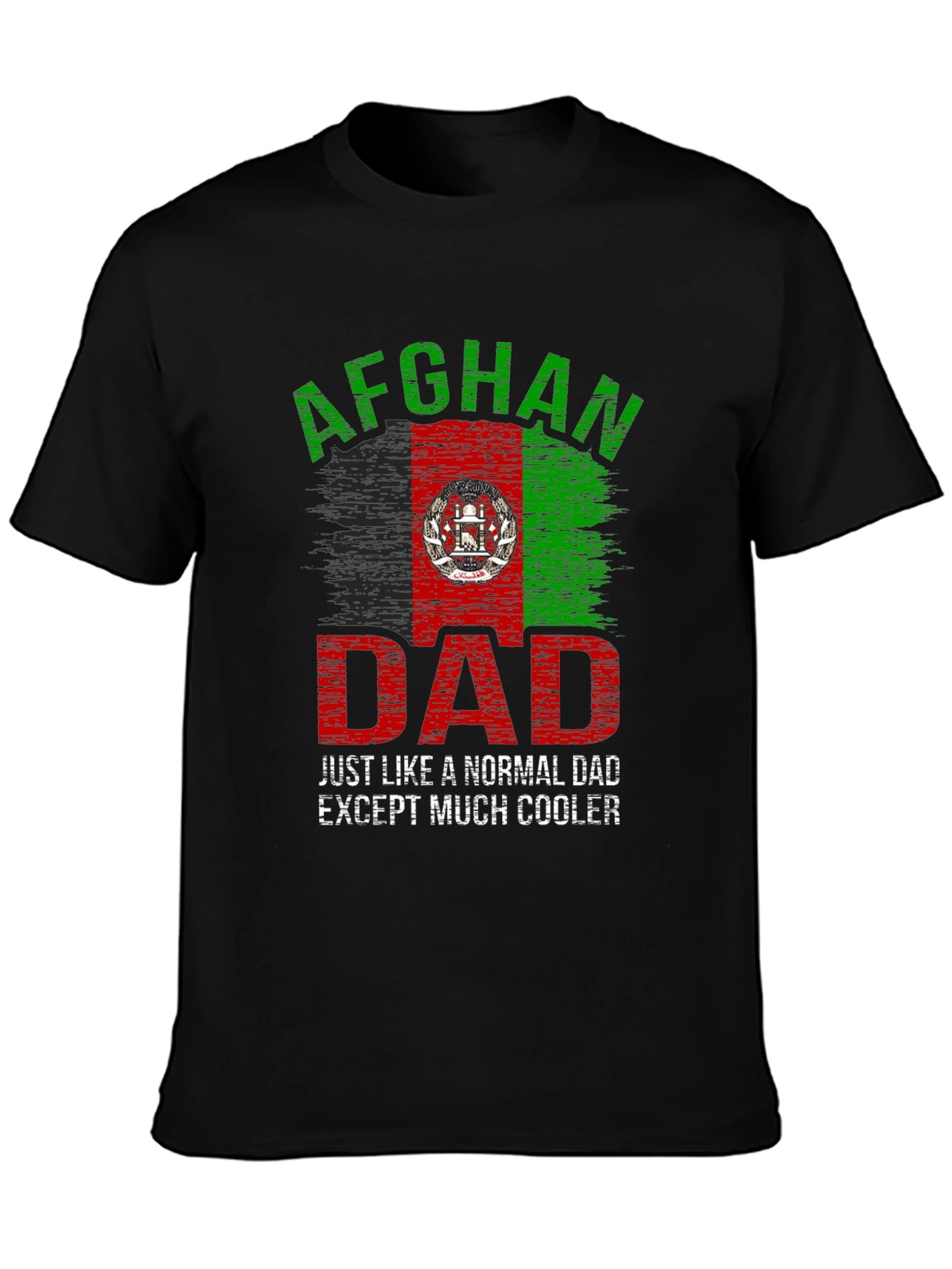 Afghan Dad T-Shirt - Cool Fathers Day Gift