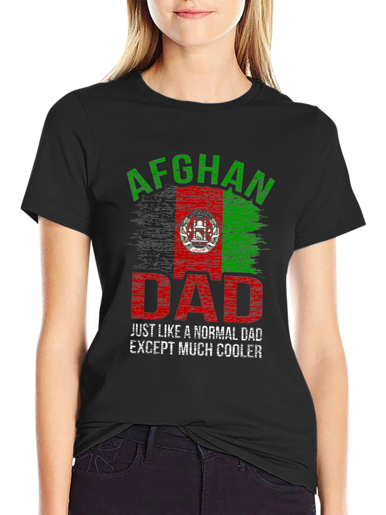 Afghan Dad T-Shirt - Cool Fathers Day Gift