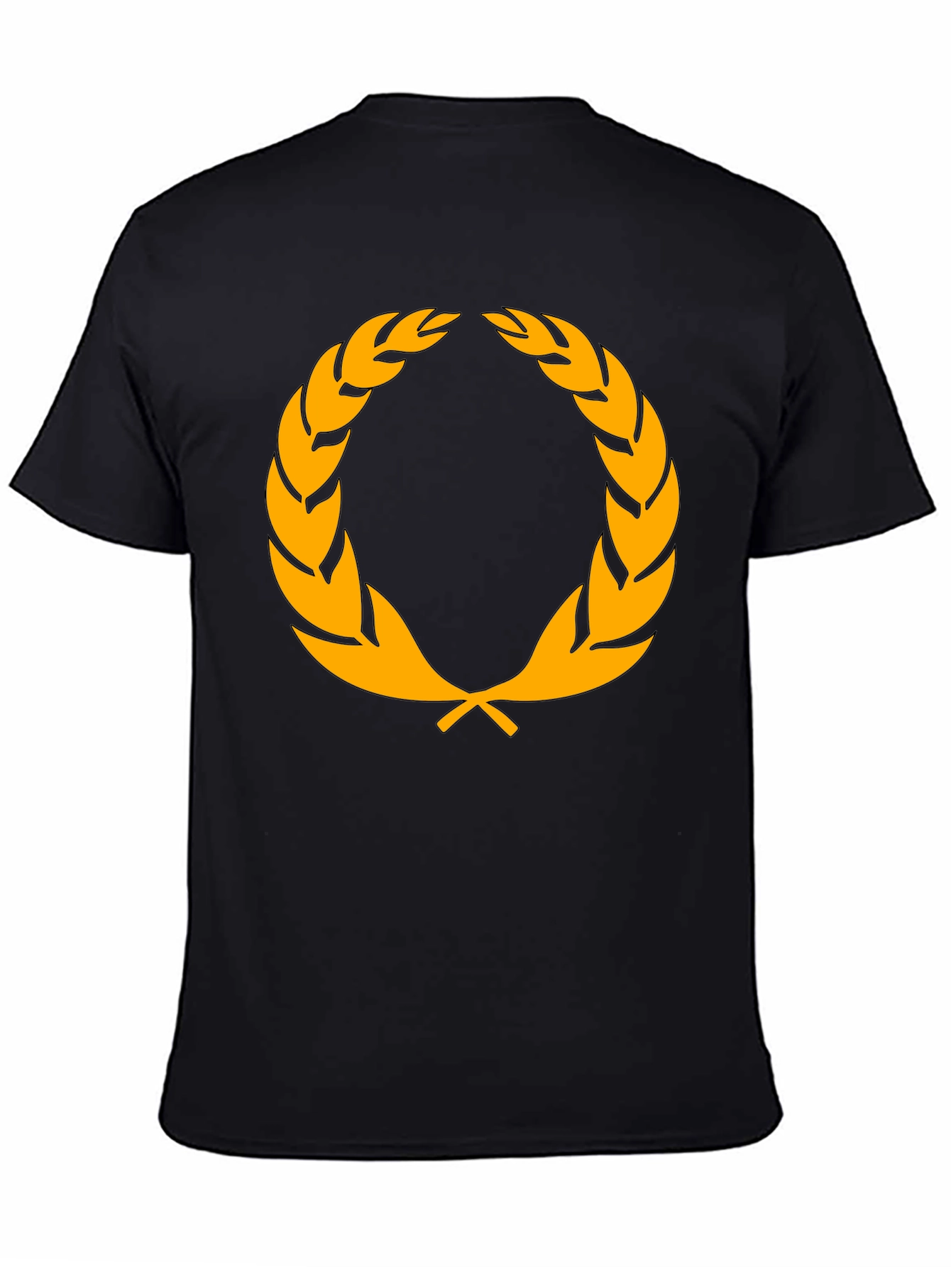 Laurel Wreath Graphic Tee - Classic Style