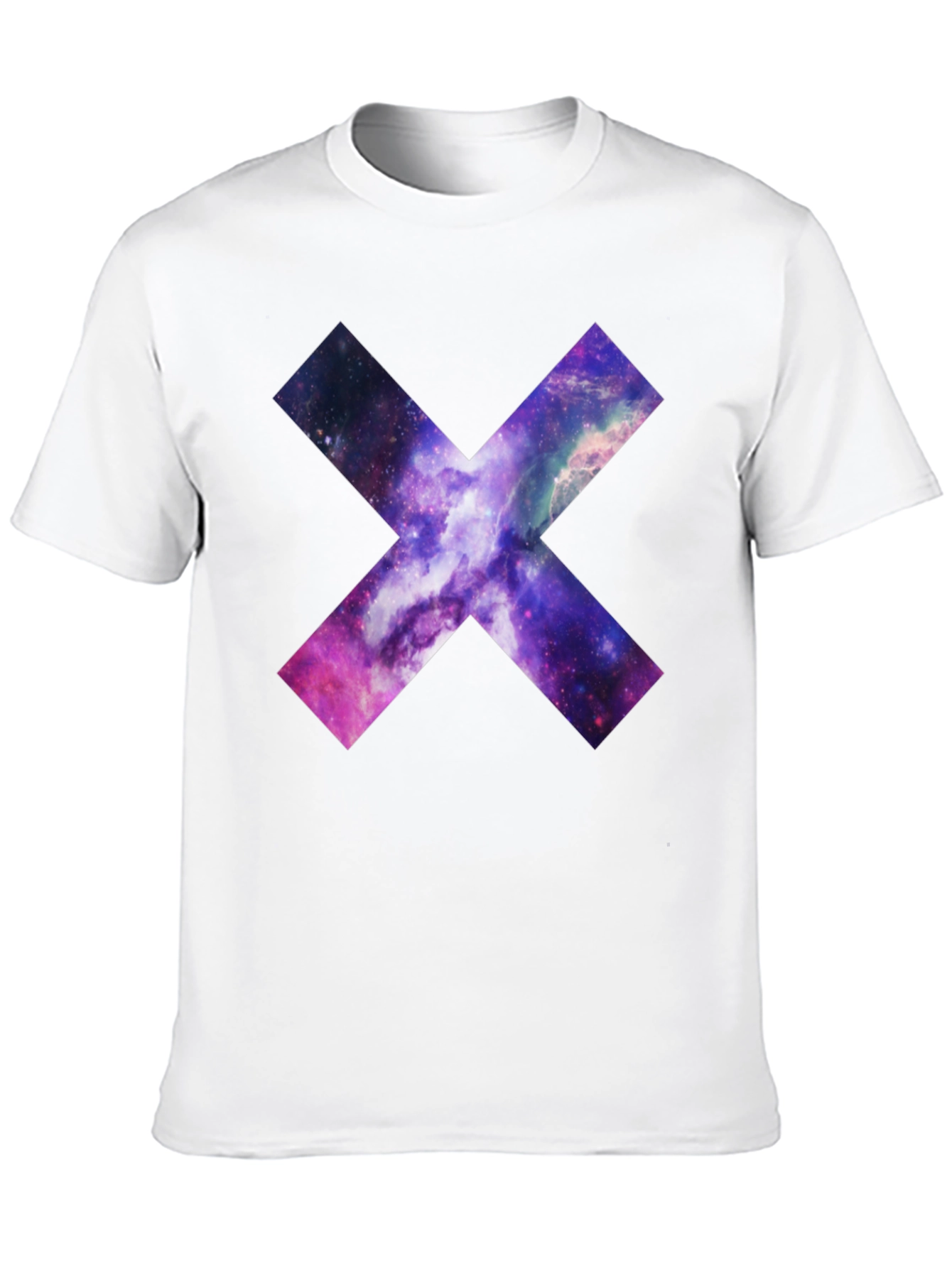 Galaxy X Graphic Black T-Shirt