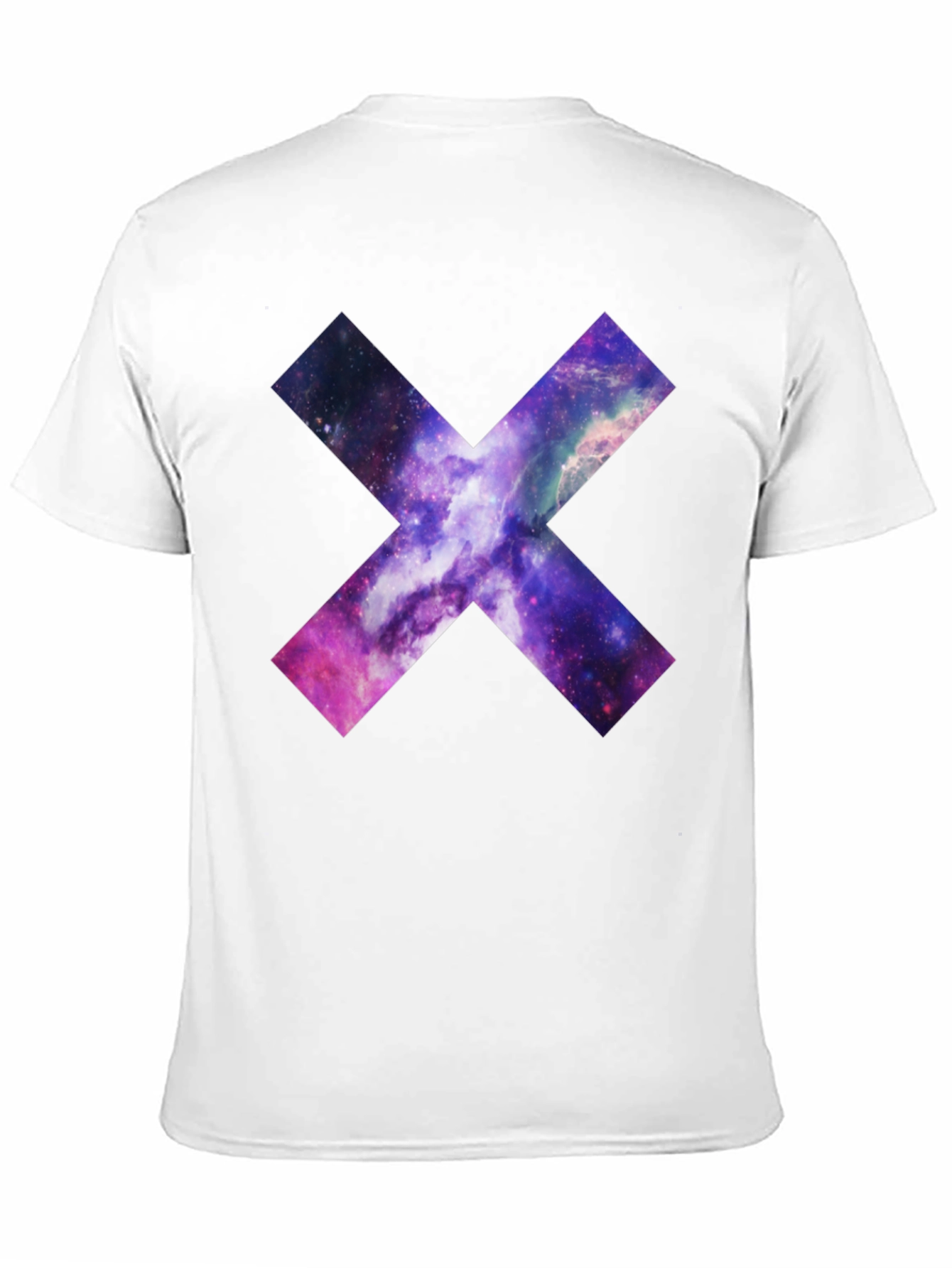 Galaxy X Graphic Black T-Shirt