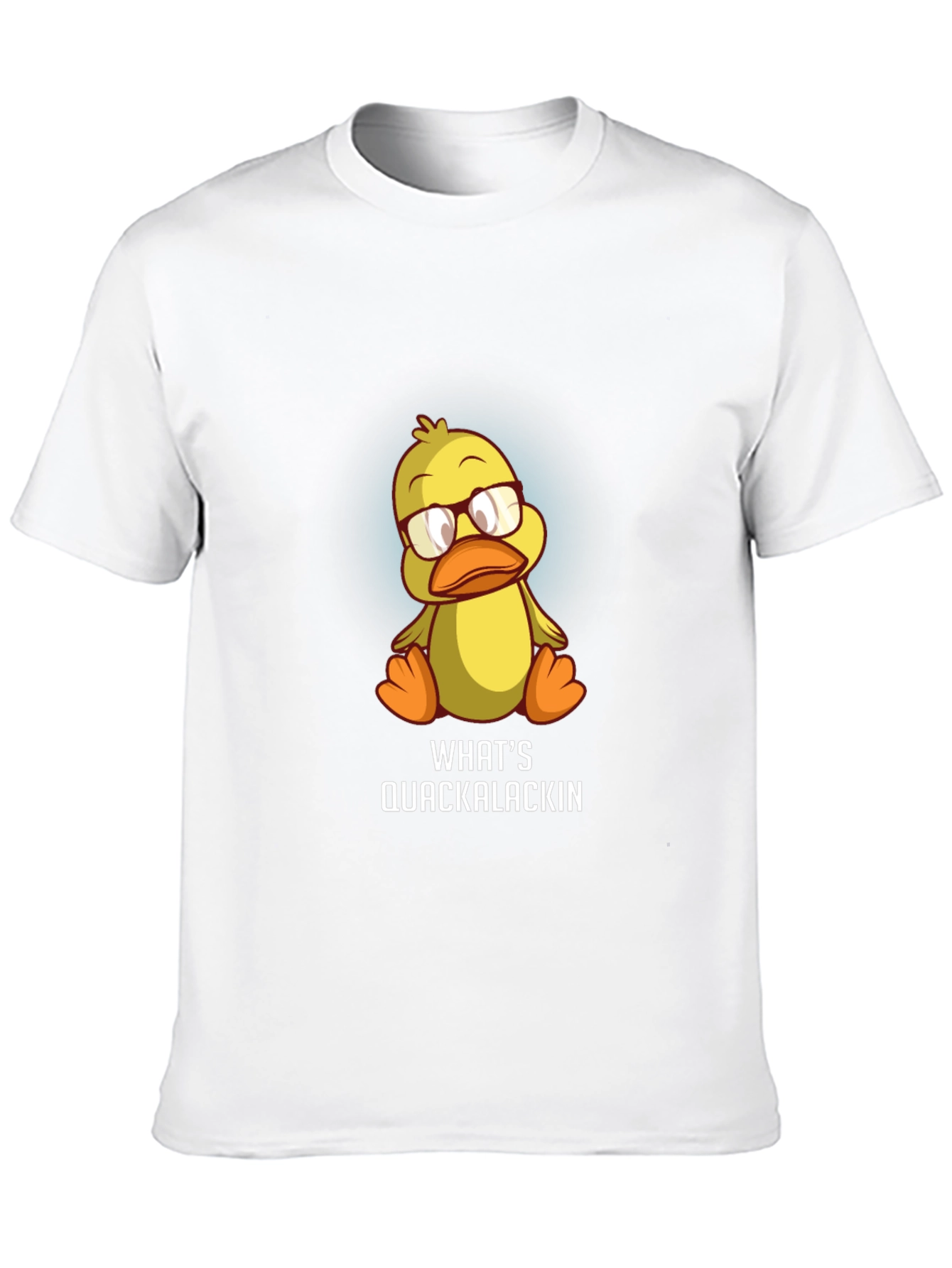 Whats Quackalackin Funny Duck Graphic Tee