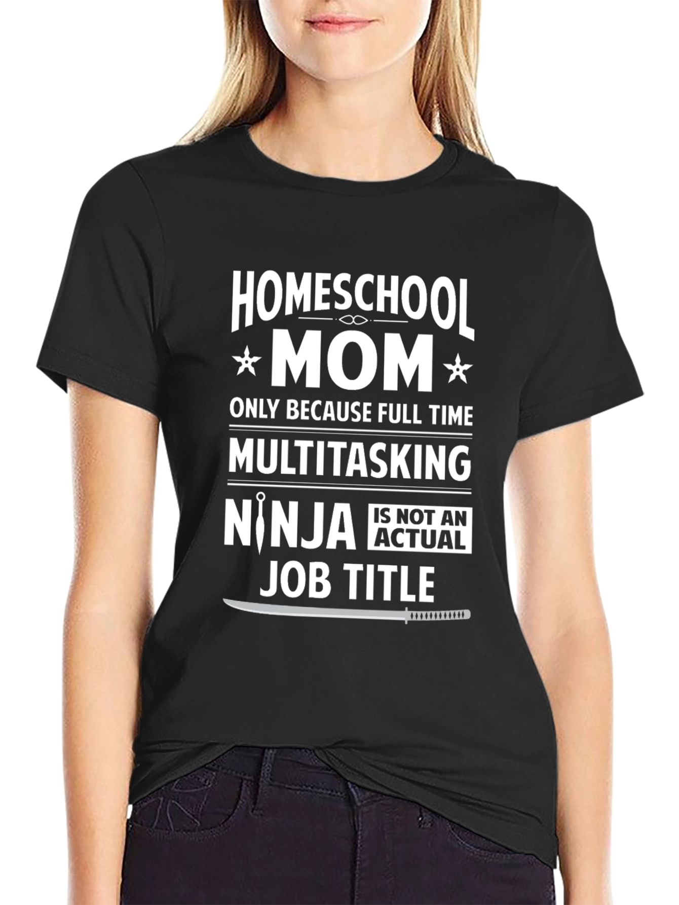 Homeschool Mom Ninja T-Shirt