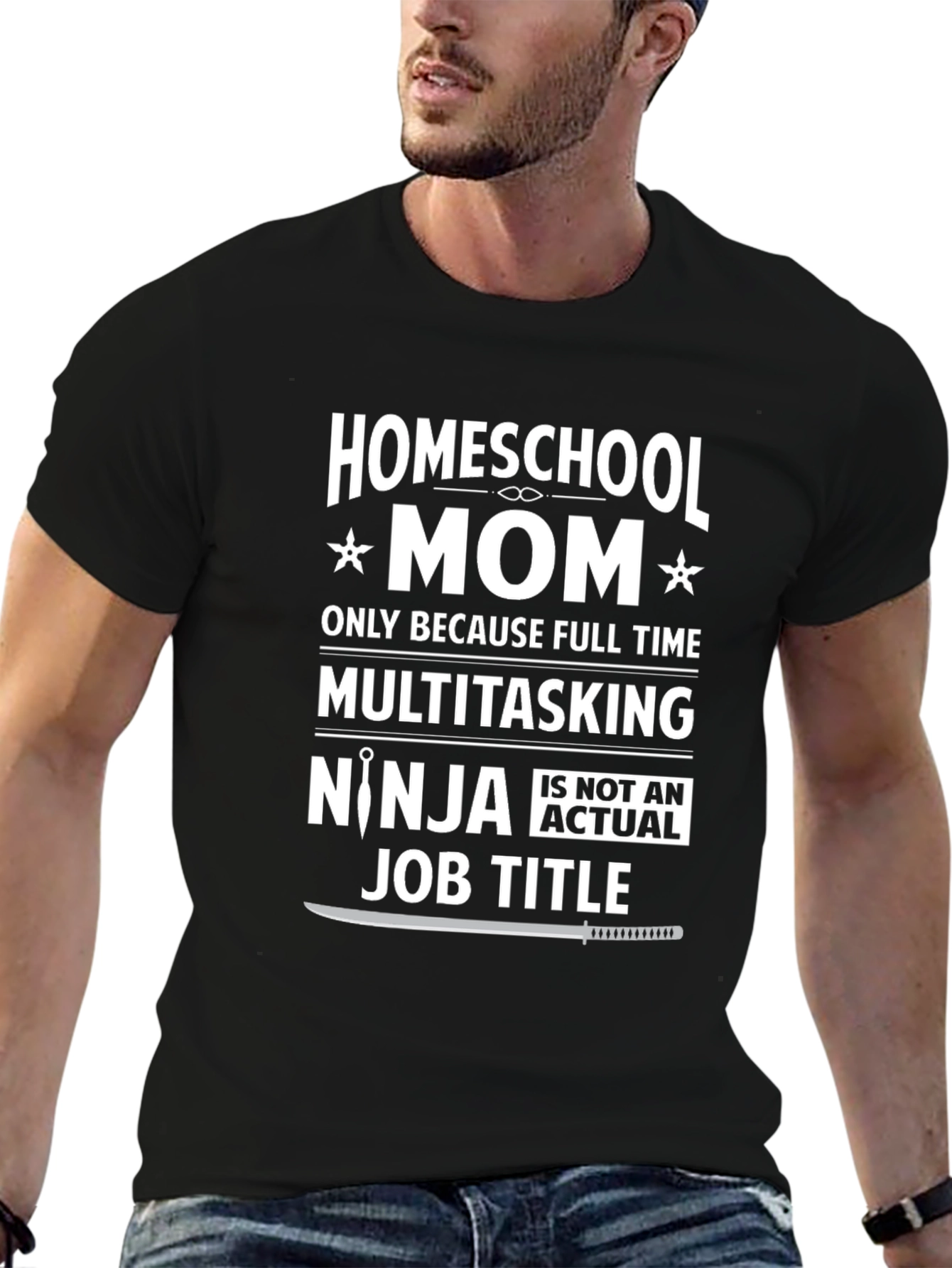 Homeschool Mom Ninja T-Shirt