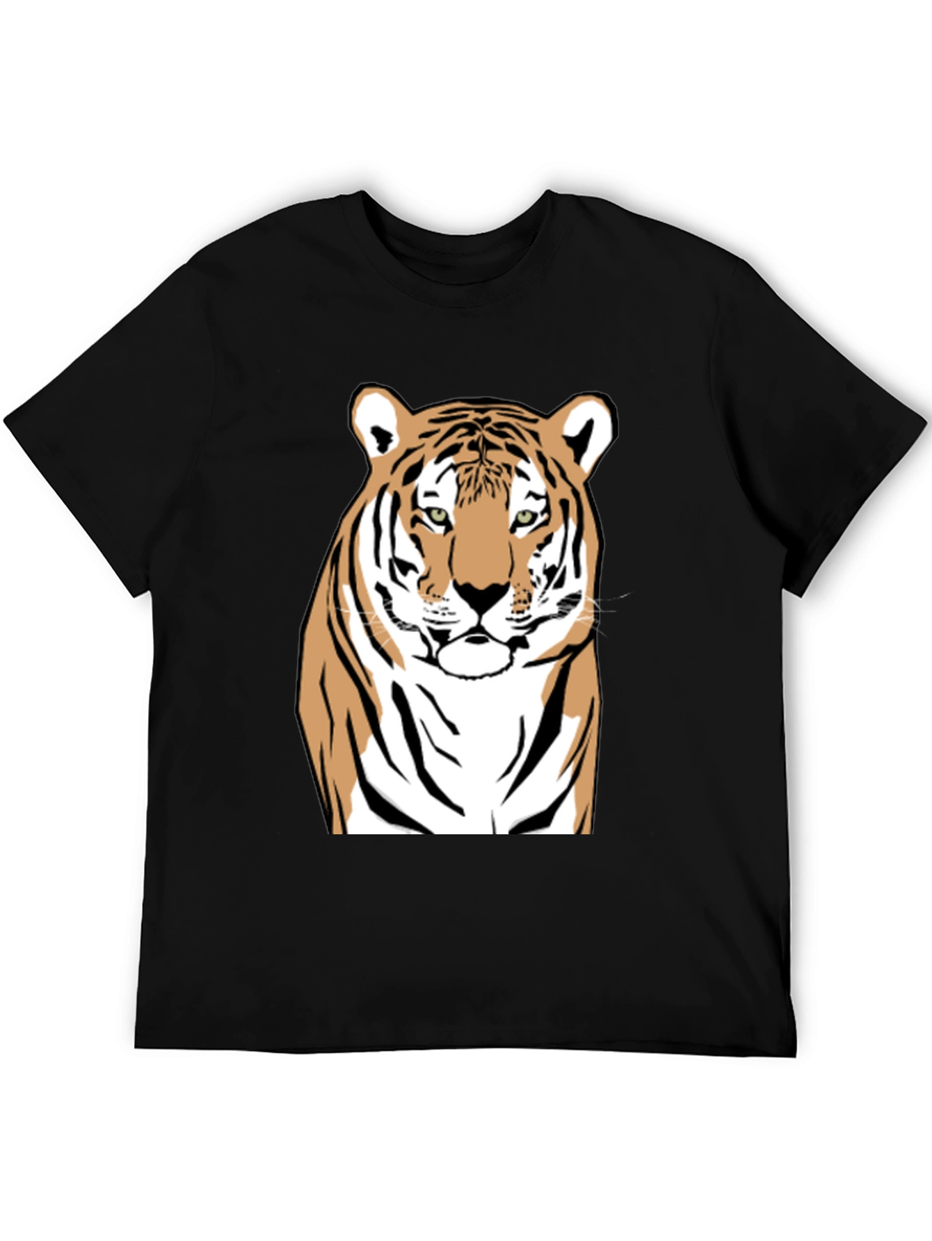 Tiger Graphic Tee - Bold Animal Print T-Shirt