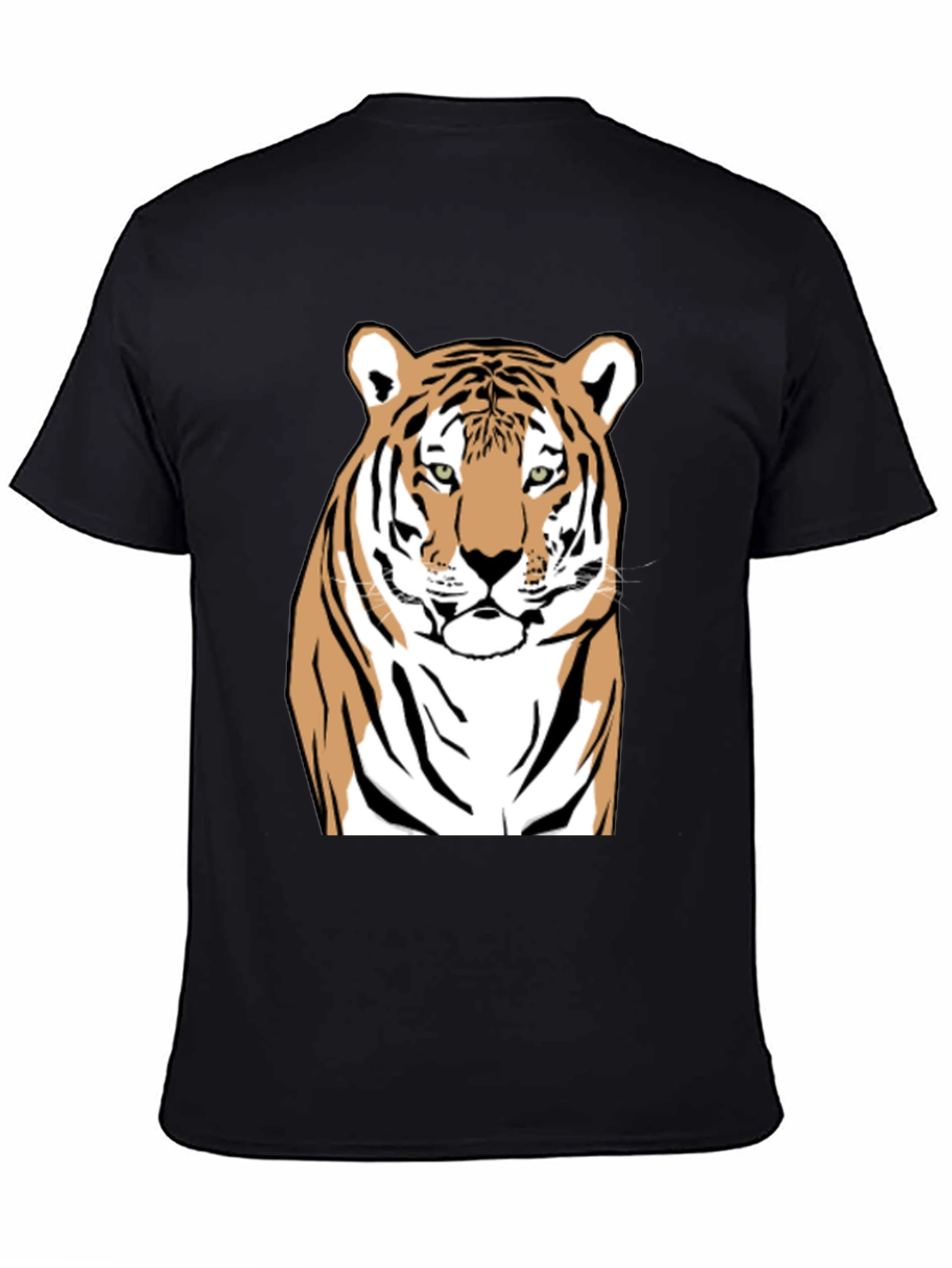 Tiger Graphic Tee - Bold Animal Print T-Shirt