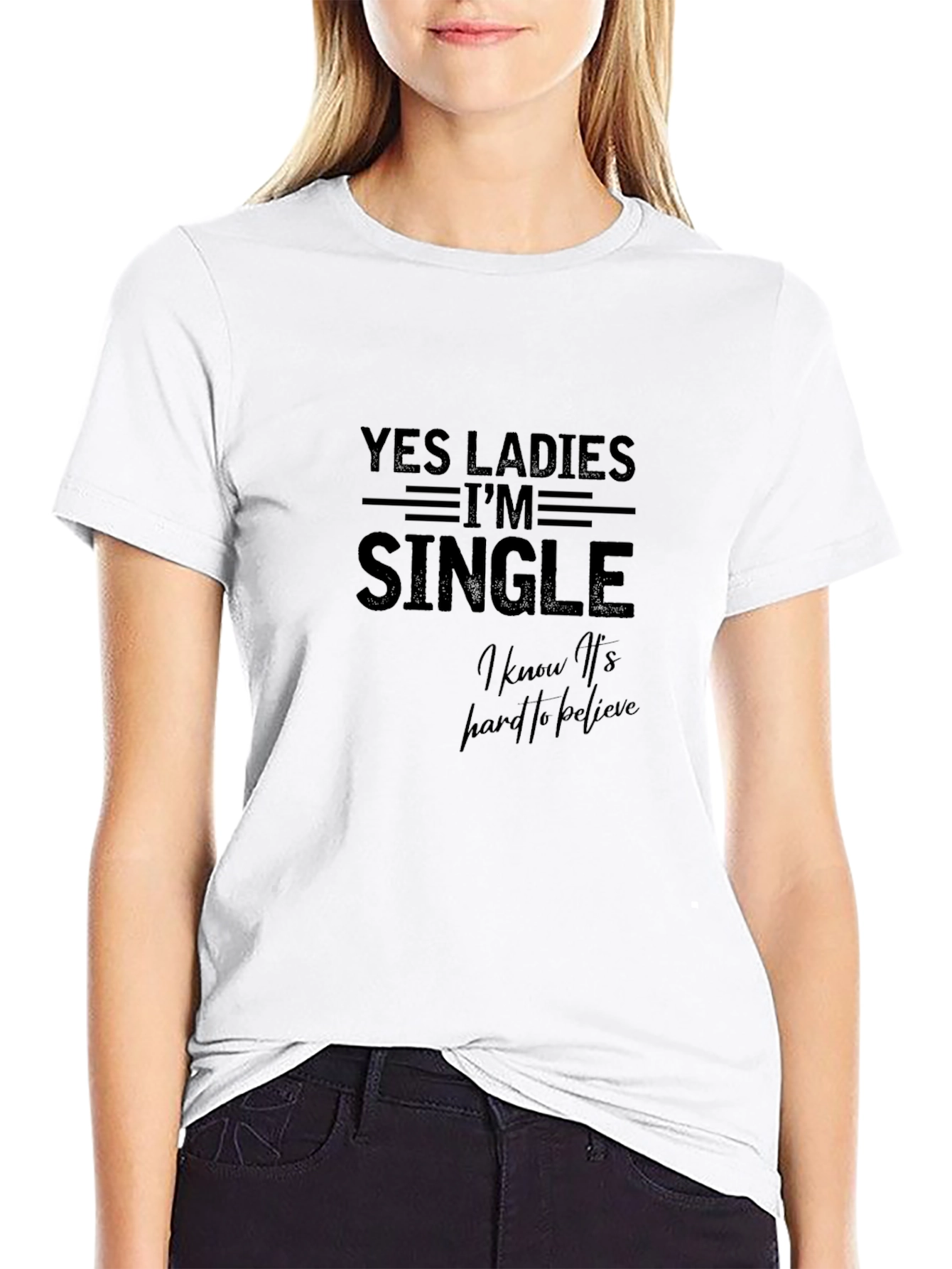 Funny Mens Single Graphic T-Shirt