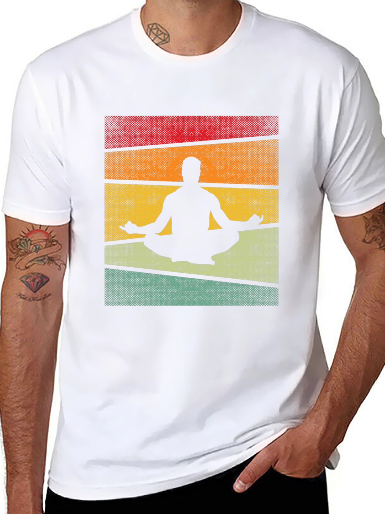 Retro Meditation T-Shirt