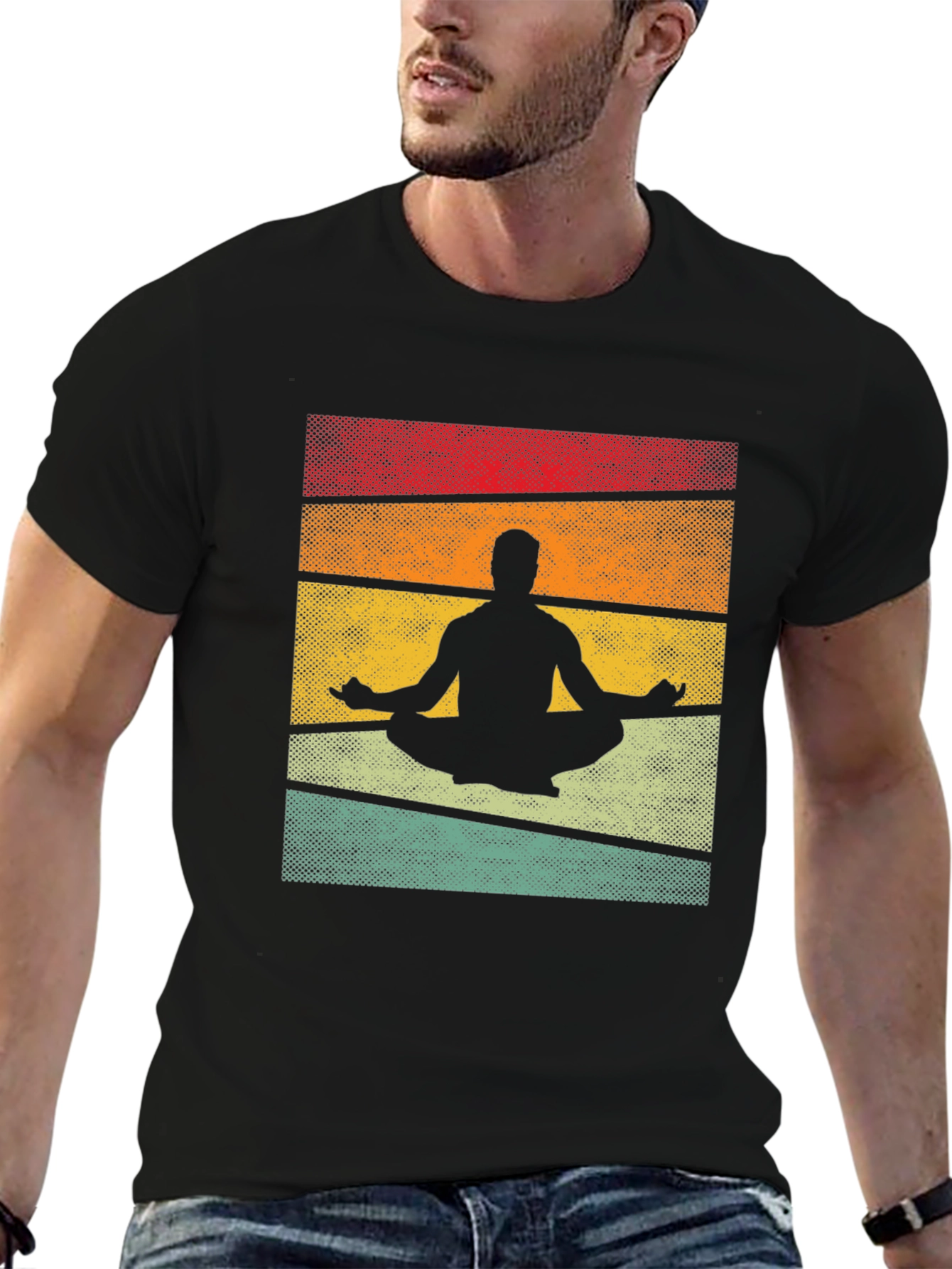 Retro Meditation T-Shirt