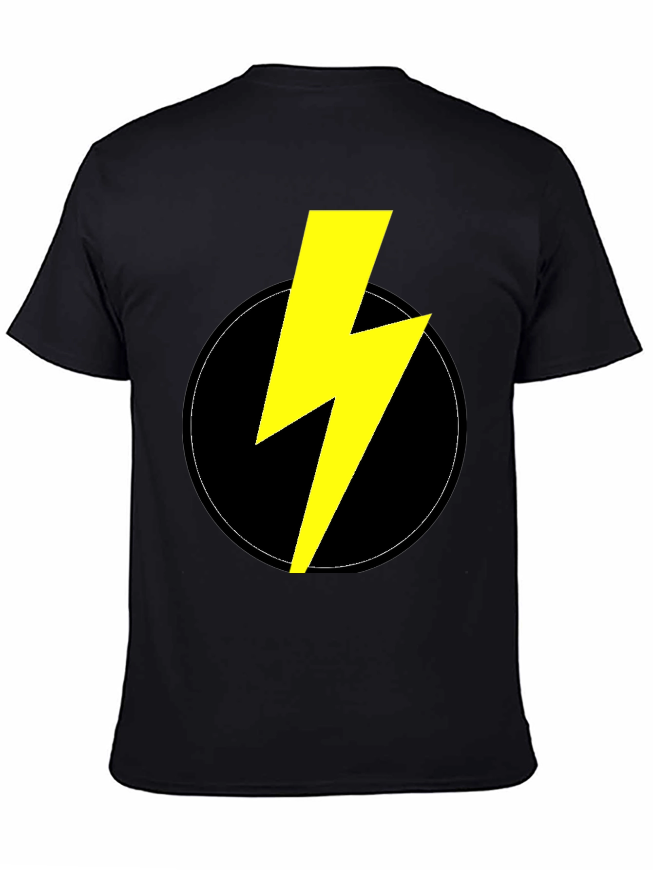 ⚡⚡⚡⚡ Flash T-Shirt - Black Cotton⚡⚡⚡⚡