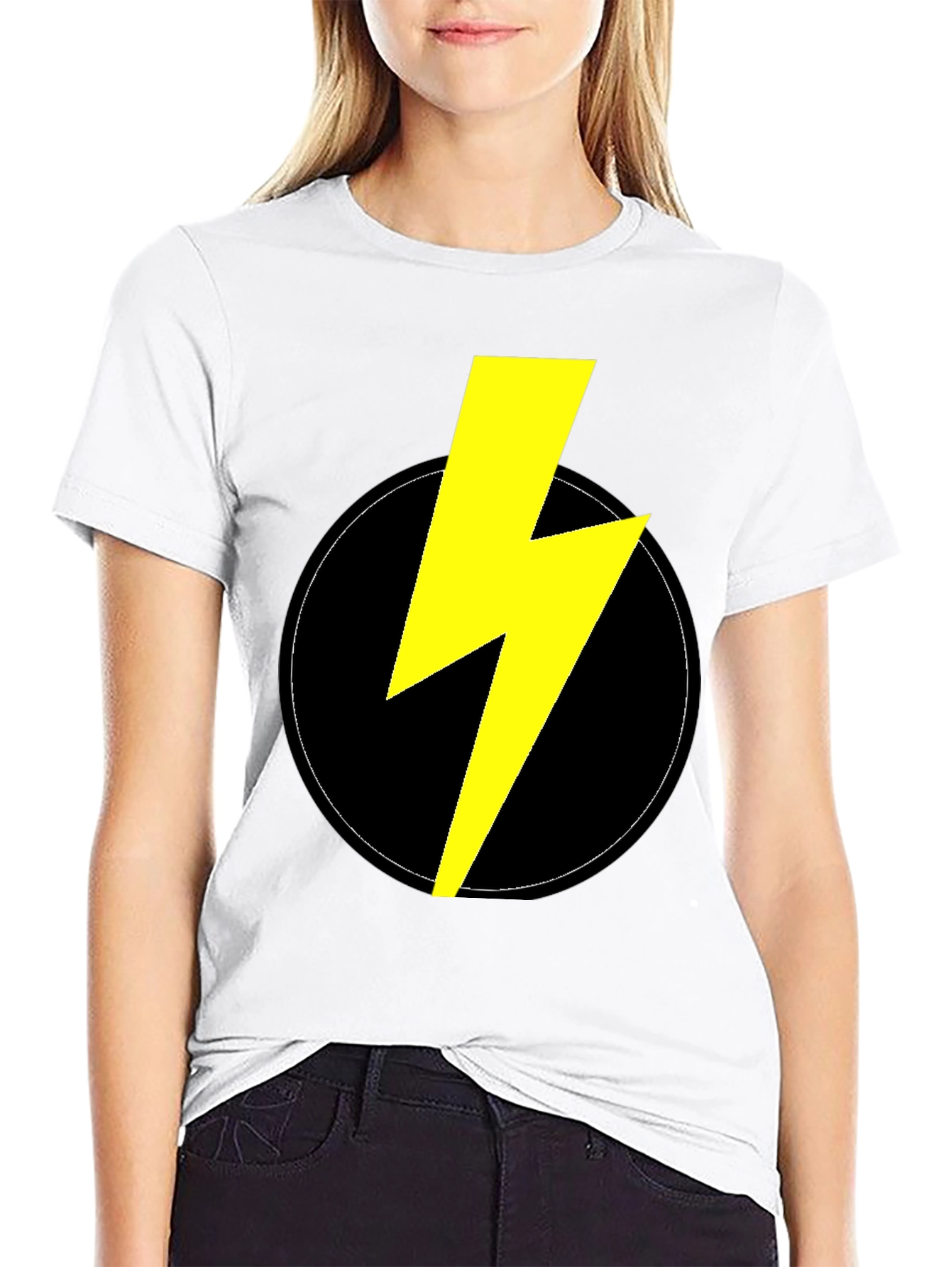 ⚡⚡⚡⚡ Flash T-Shirt - Black Cotton⚡⚡⚡⚡