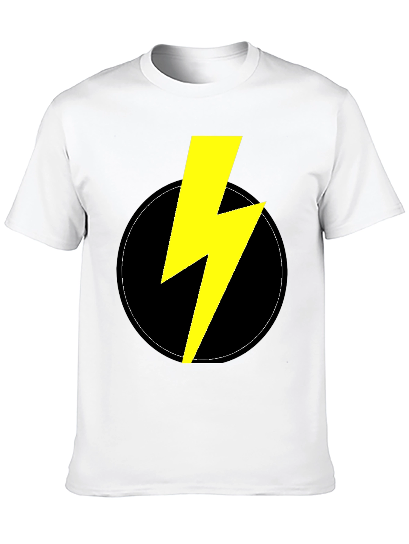 ⚡⚡⚡⚡ Flash T-Shirt - Black Cotton⚡⚡⚡⚡