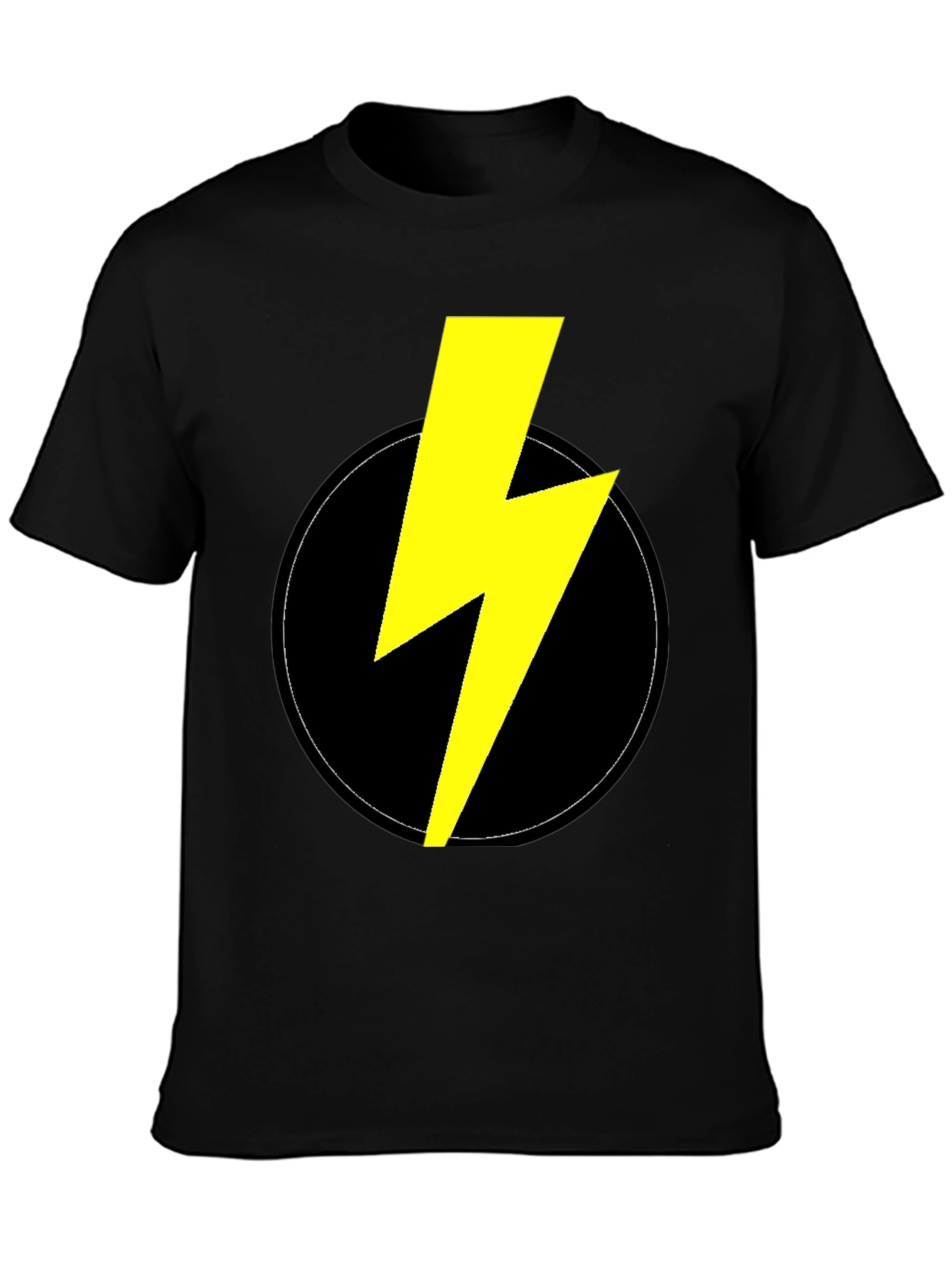 ⚡⚡⚡⚡ Flash T-Shirt - Black Cotton⚡⚡⚡⚡