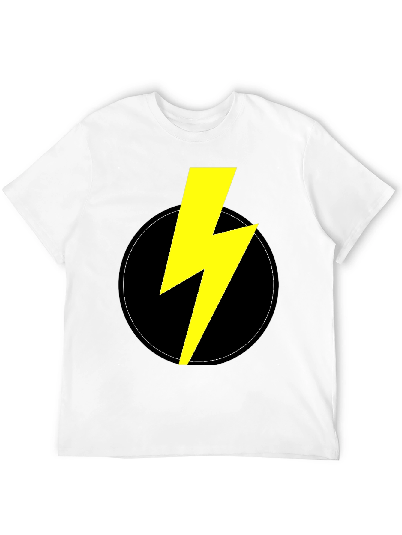 ⚡⚡⚡⚡ Flash T-Shirt - Black Cotton⚡⚡⚡⚡
