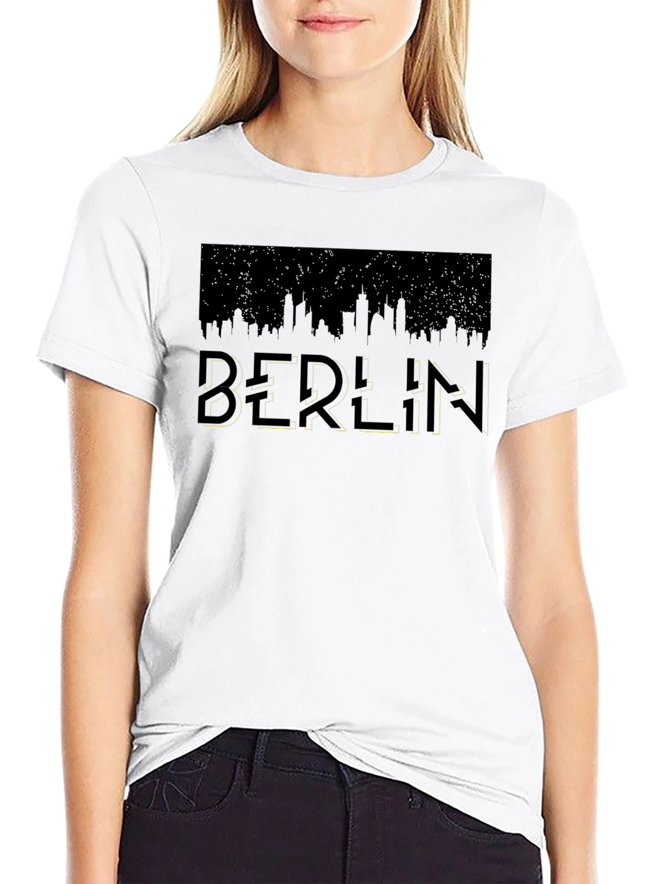 Berlin Skyline Graphic T-Shirt - Modern City Style