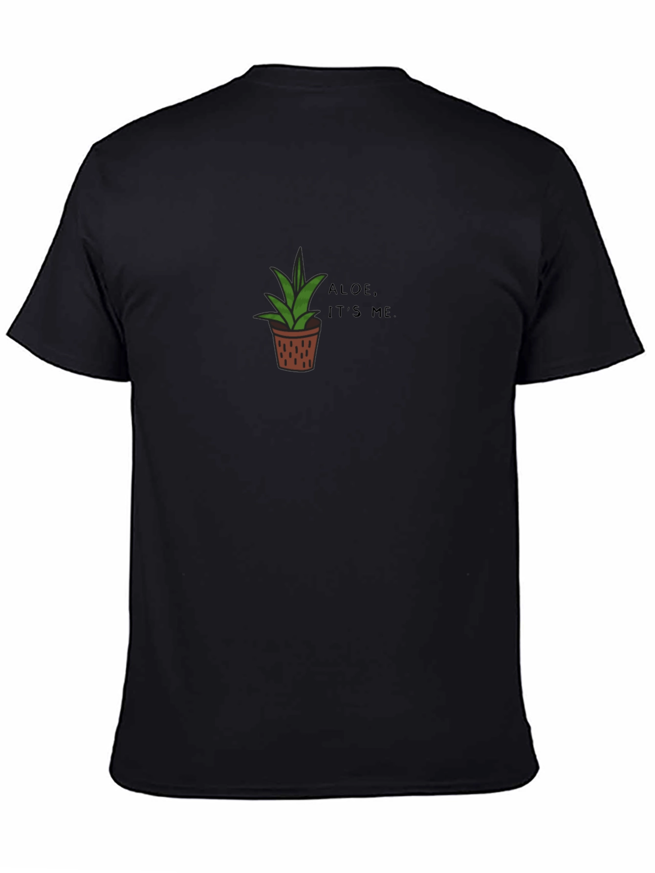 Aloe Its Me Black Graphic Tee