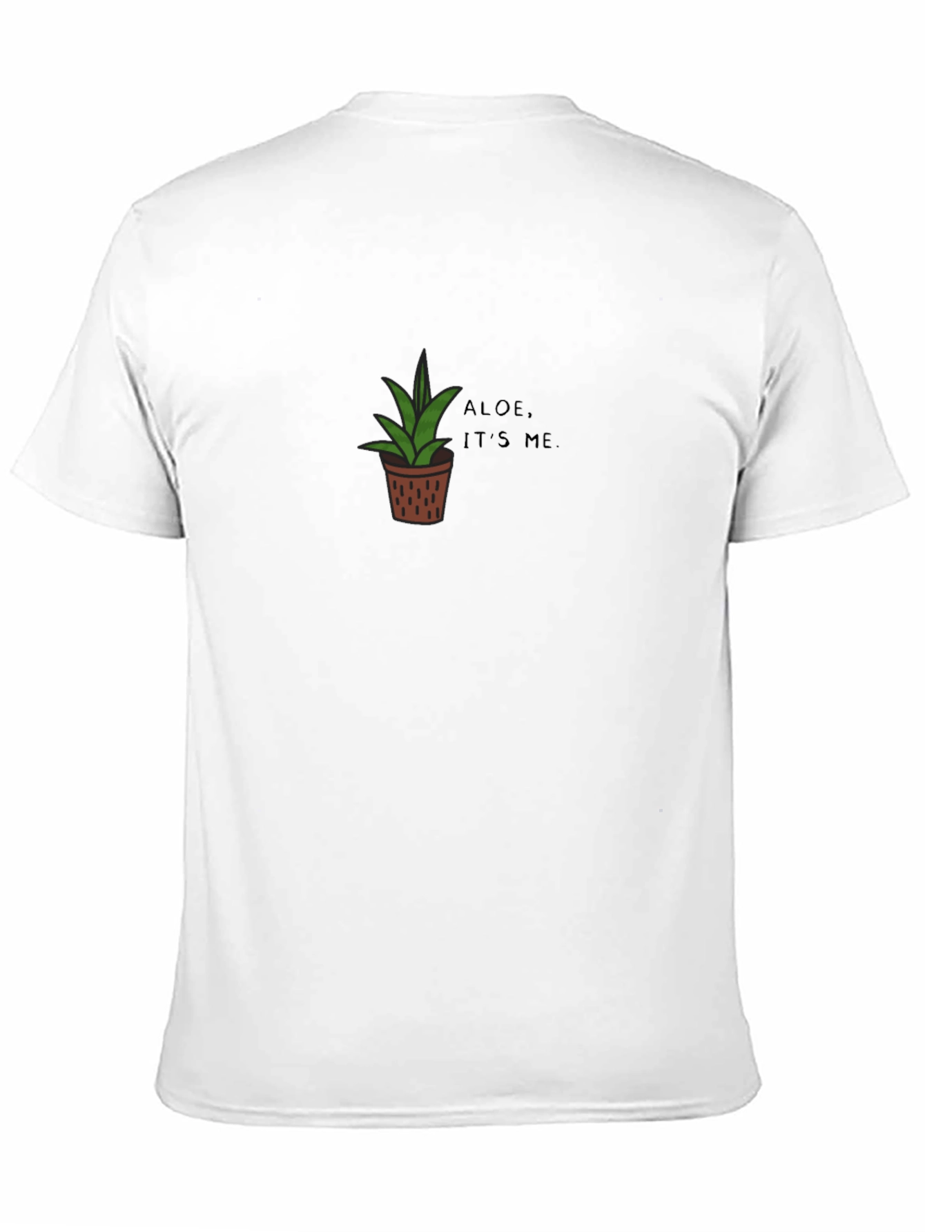 Aloe Its Me Black Graphic Tee
