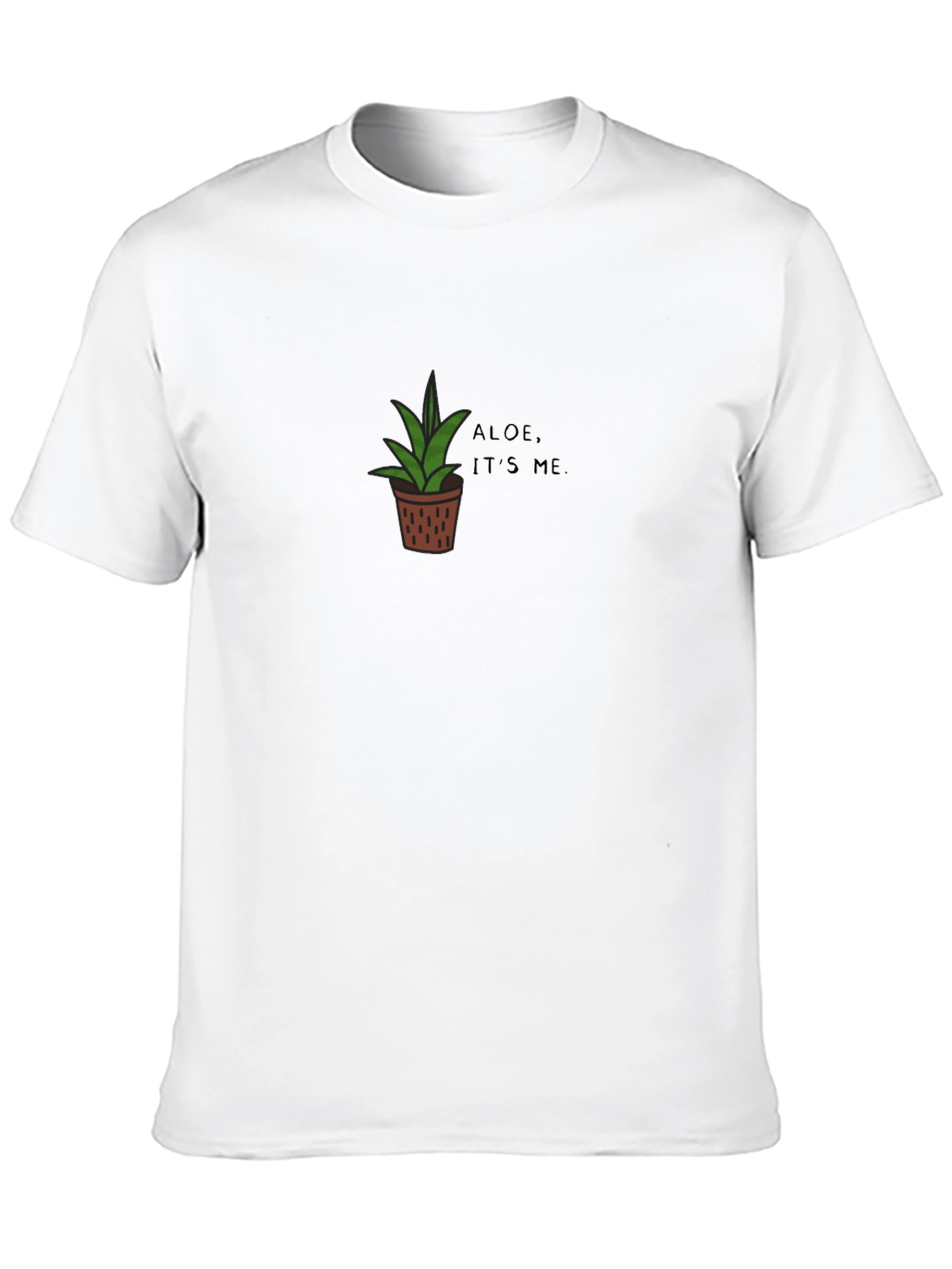 Aloe Its Me Black Graphic Tee