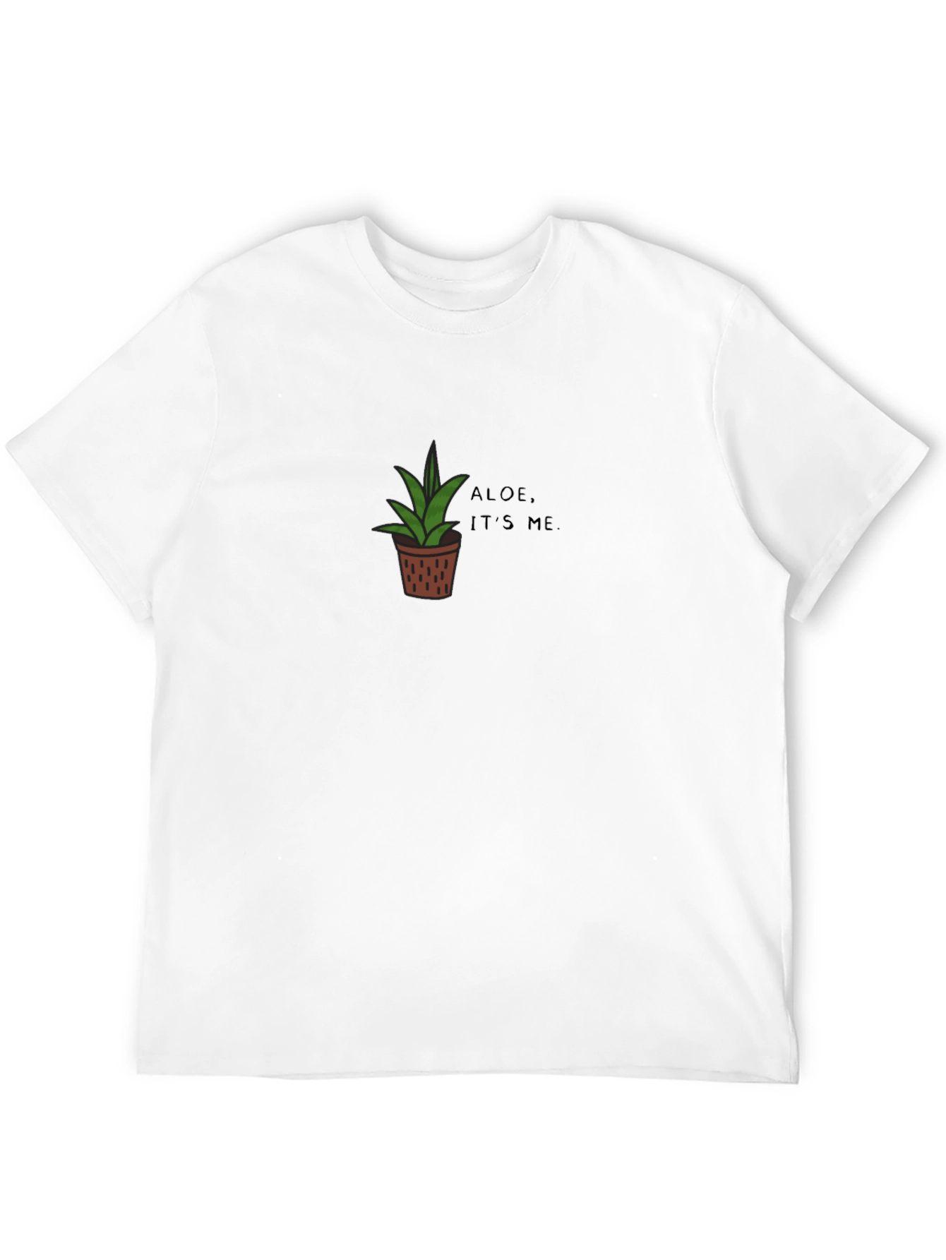 Aloe Its Me Black Graphic Tee
