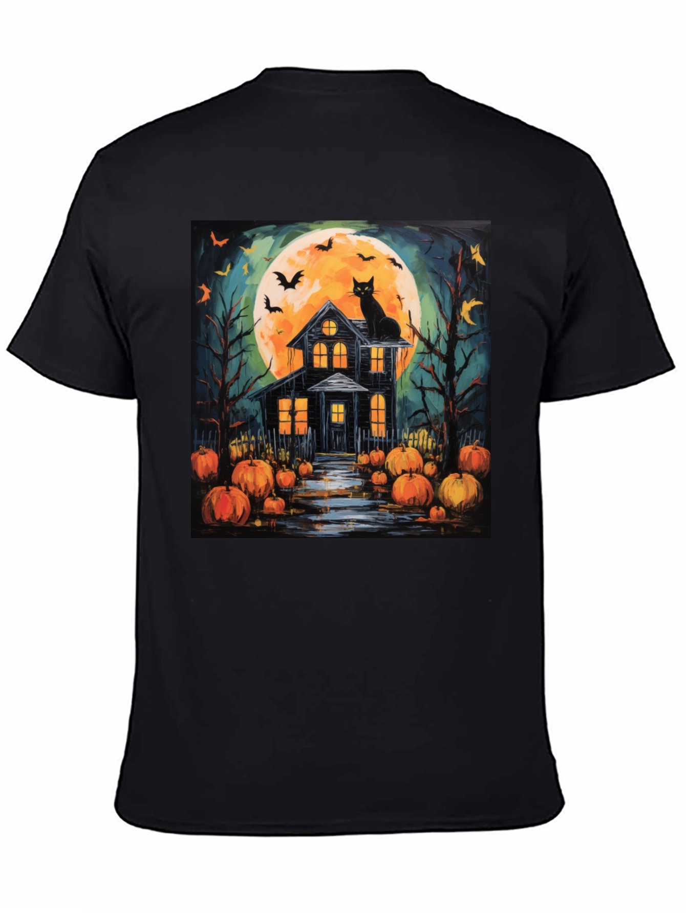 Halloween Haunted House T-Shirt