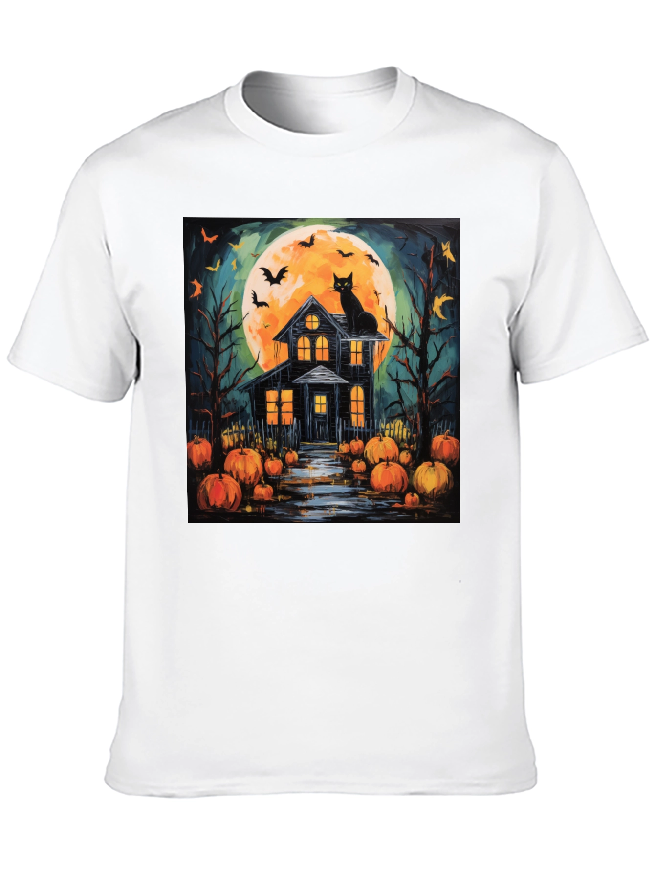 Halloween Haunted House T-Shirt