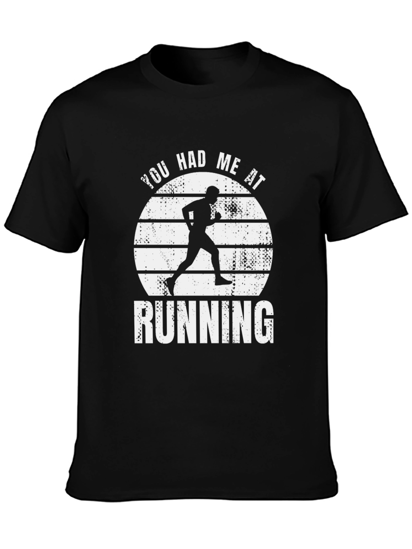 You Had Me At Running Graphic Tee