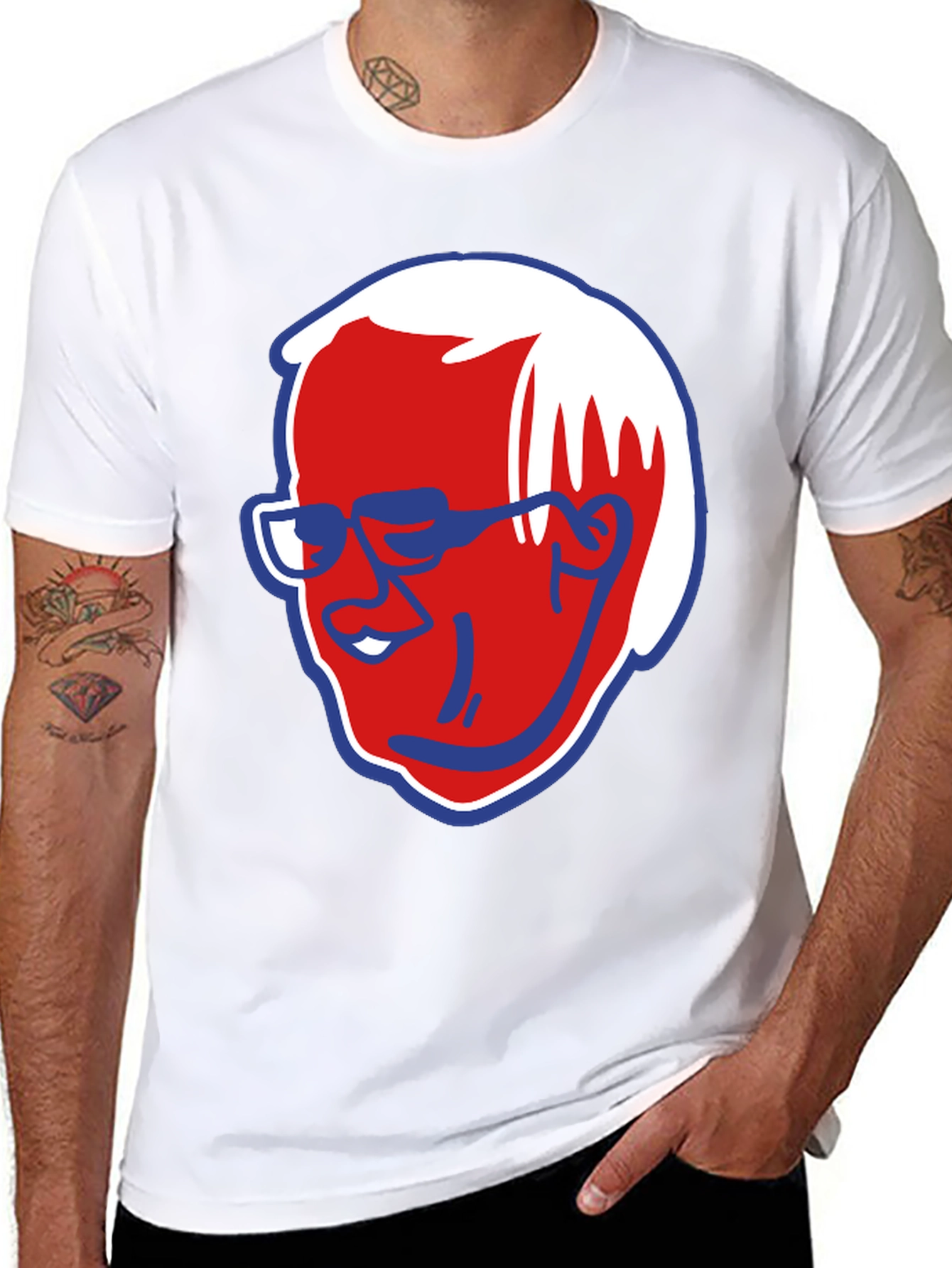 Political Figure Graphic T-Shirt