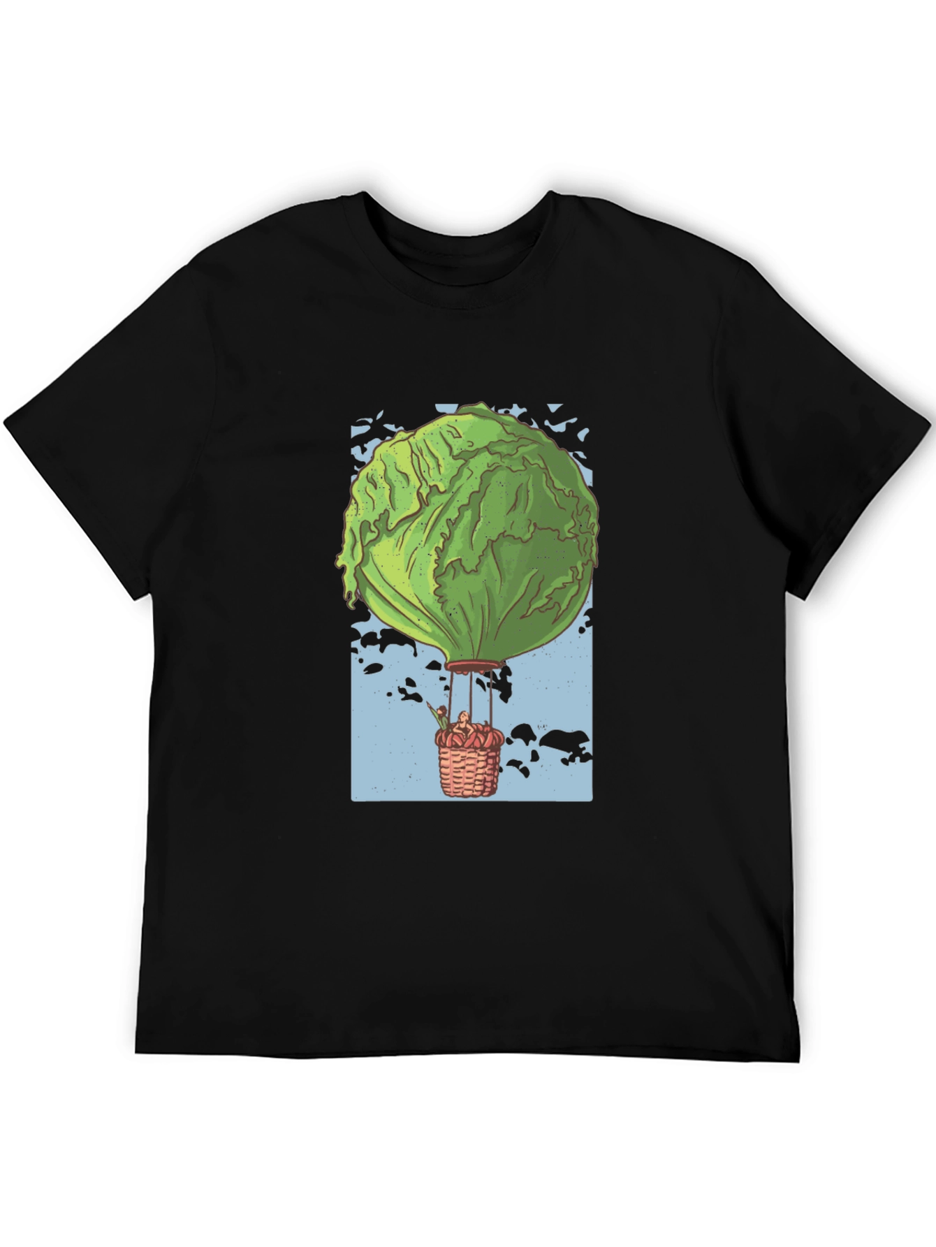 Lettuce Balloon T-Shirt - Unique Graphic Tee