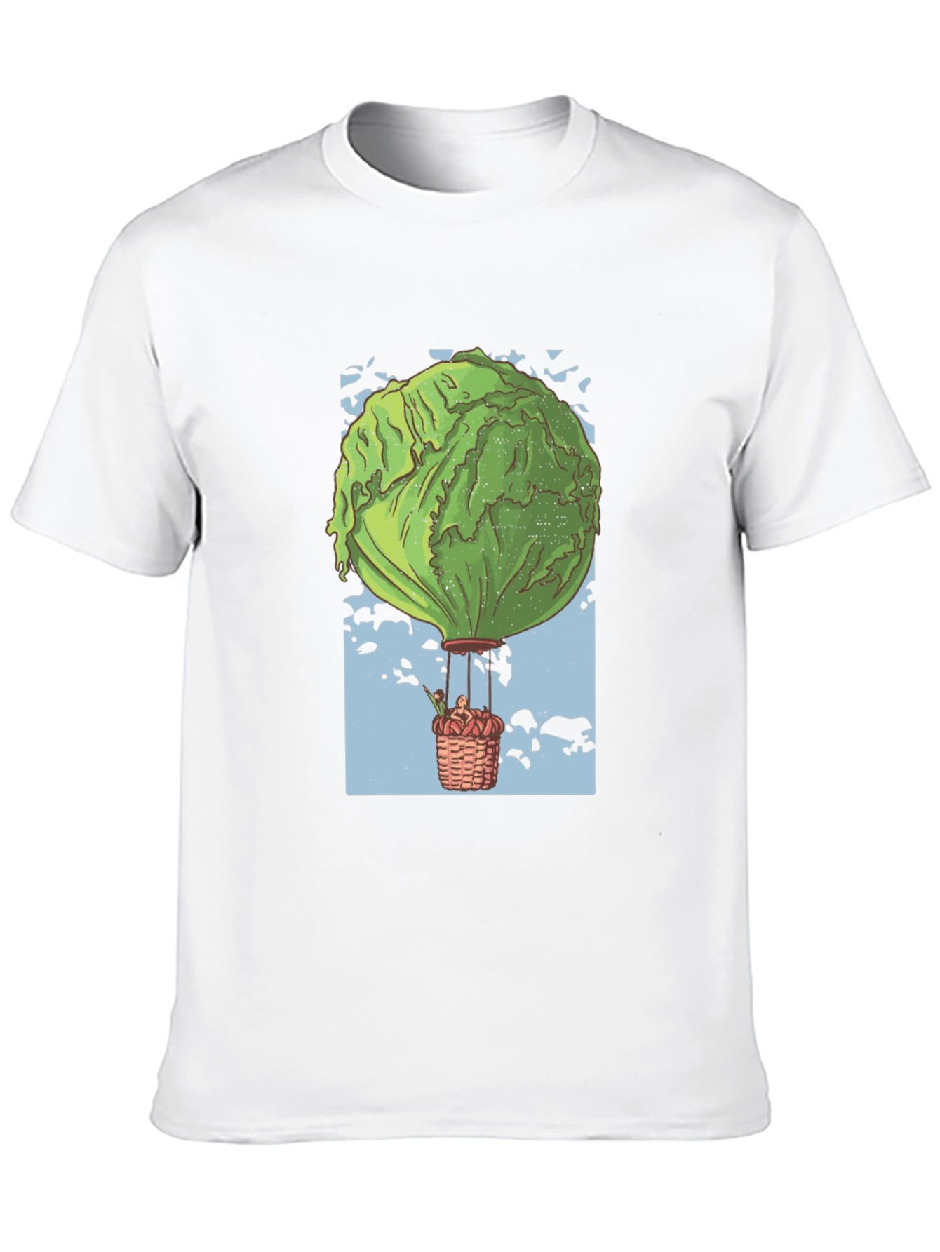 Lettuce Balloon T-Shirt - Unique Graphic Tee