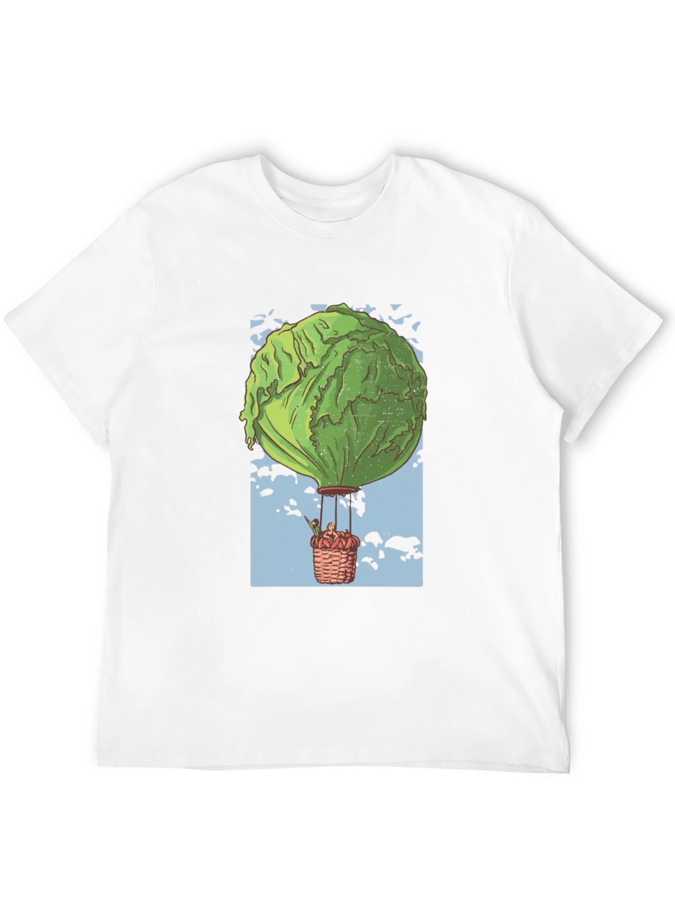 Lettuce Balloon T-Shirt - Unique Graphic Tee