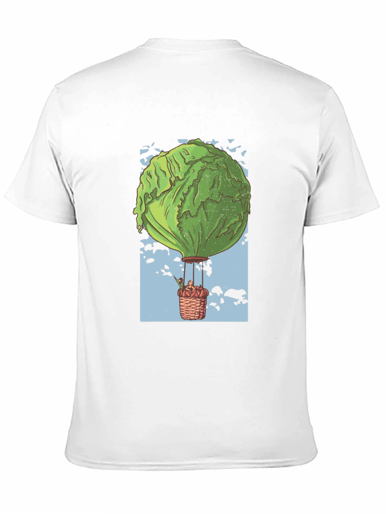 Lettuce Balloon T-Shirt - Unique Graphic Tee