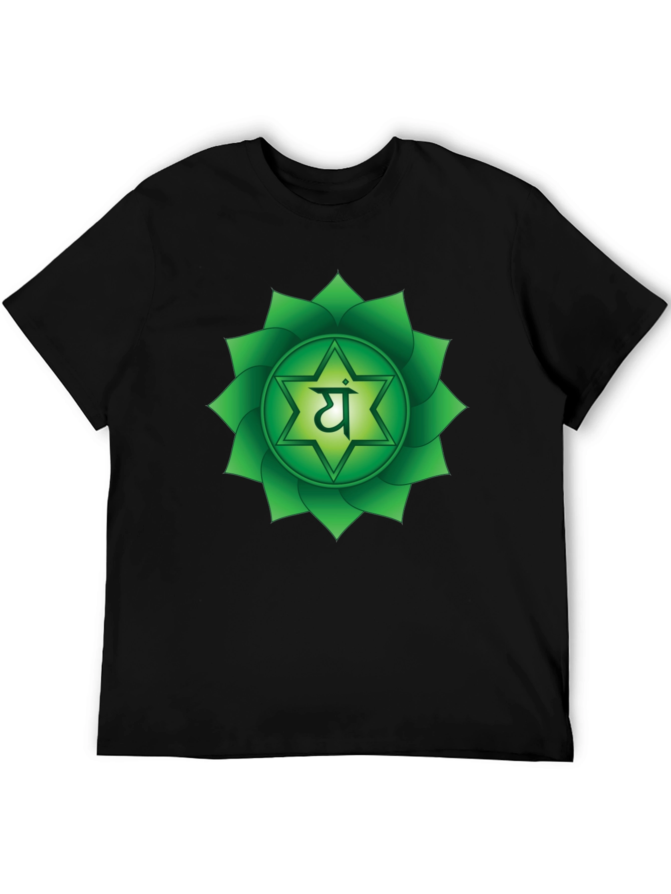 Heart Chakra Symbol T-Shirt - Balance & Harmony