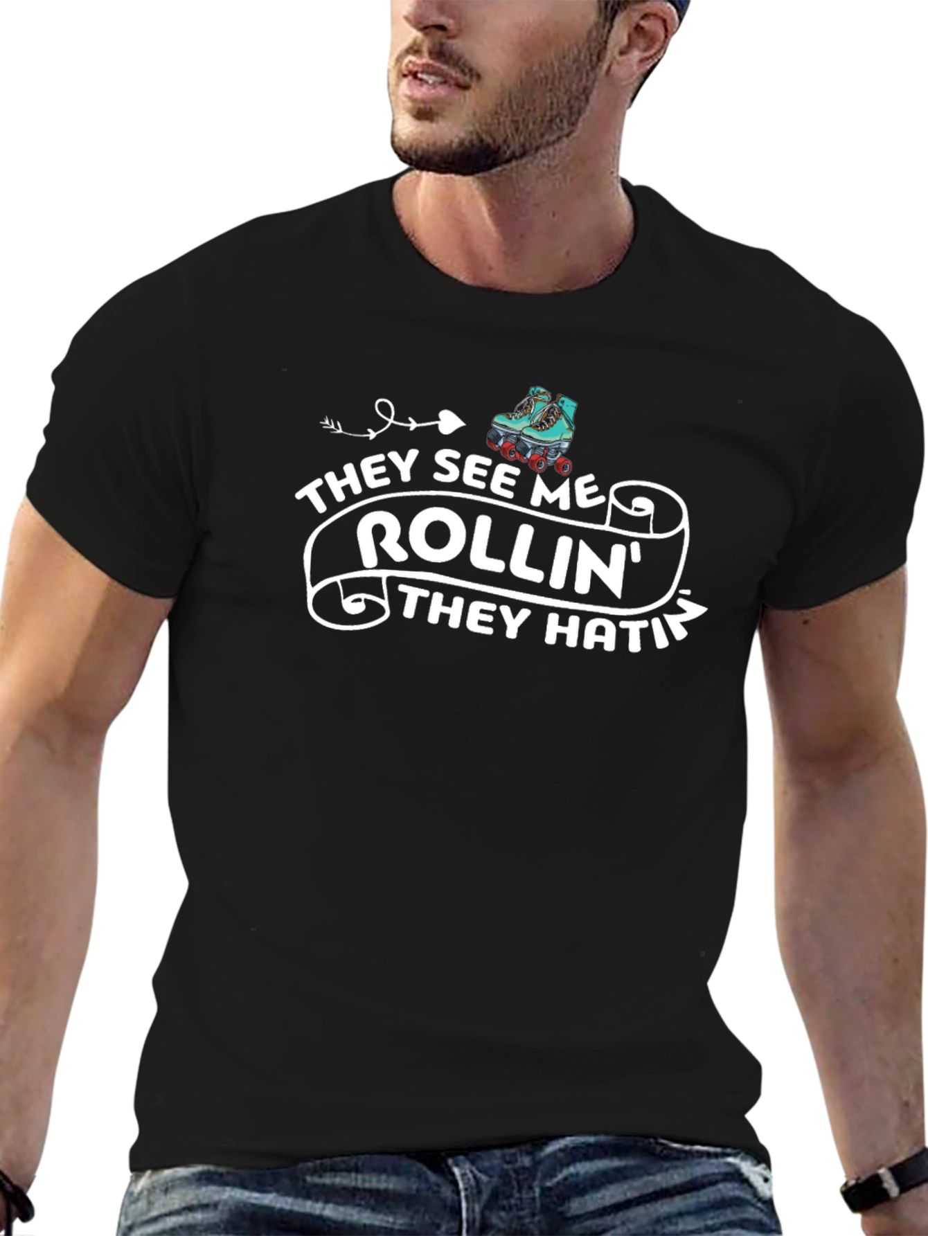 They See Me Rollin Graphic Tee