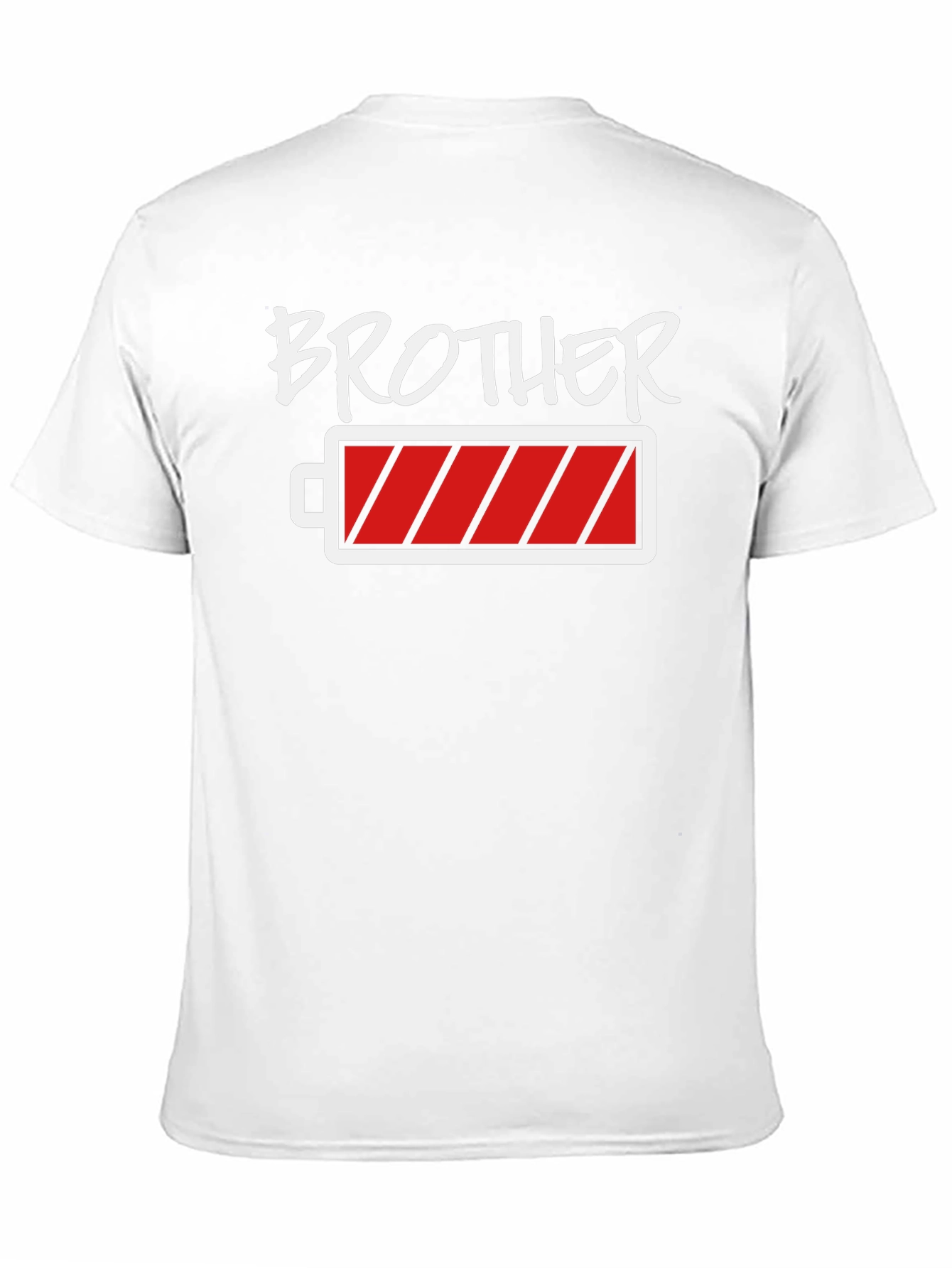 Low Battery Brother T-Shirt - Funny Gift