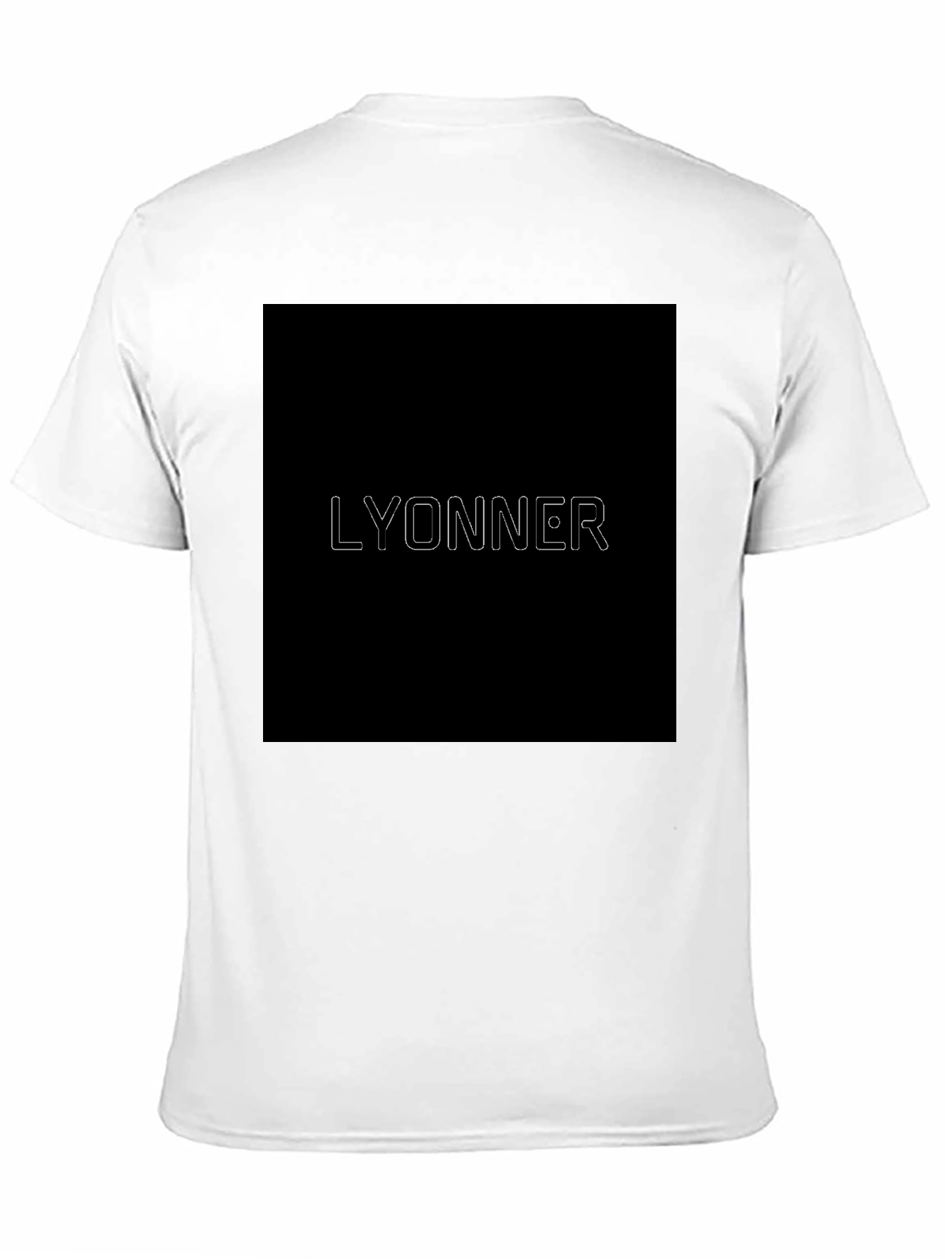 LYONNER Graphic Print Black T-Shirt