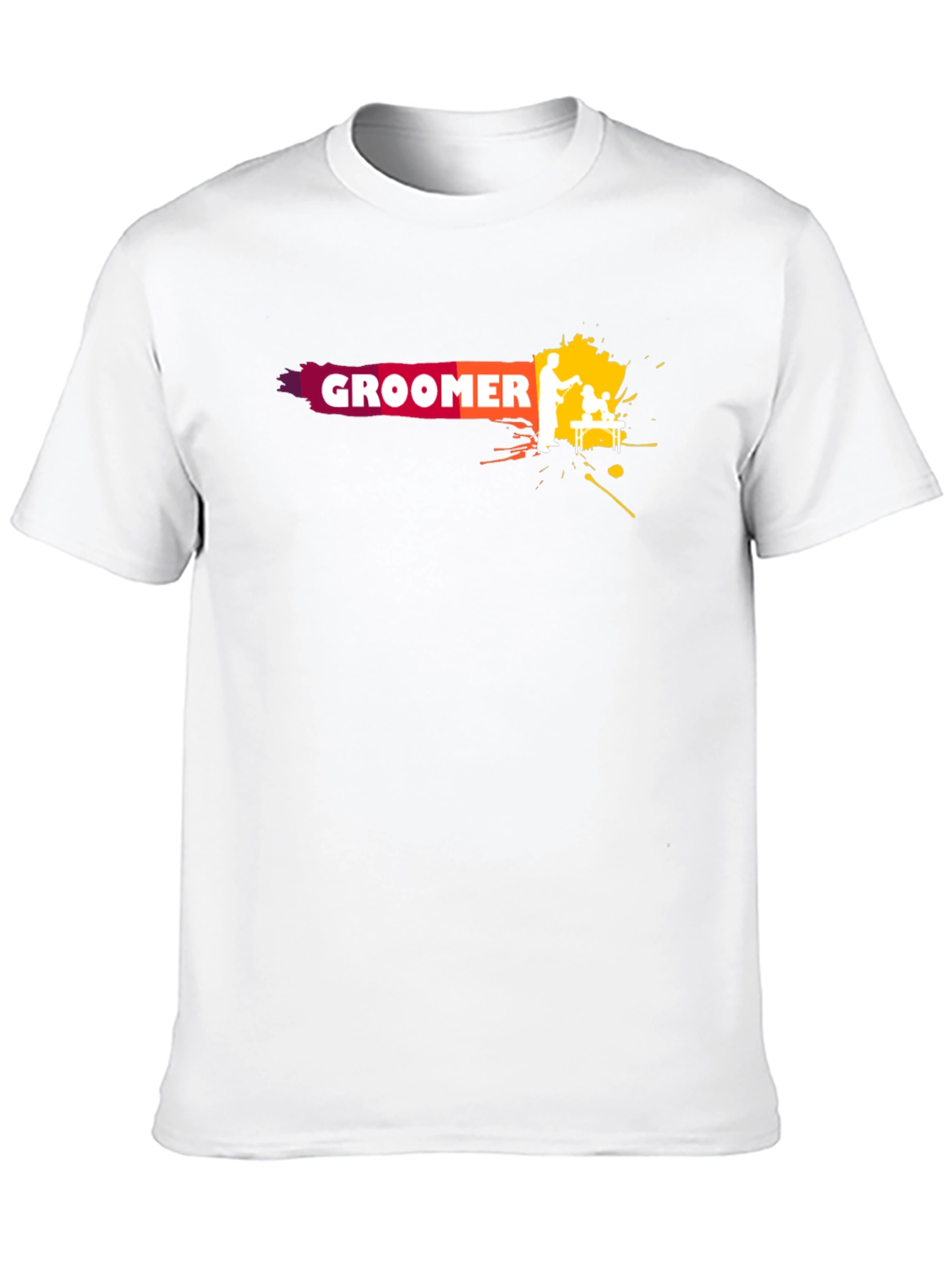 Groomer Graphic Tee - Unique Artistic Design