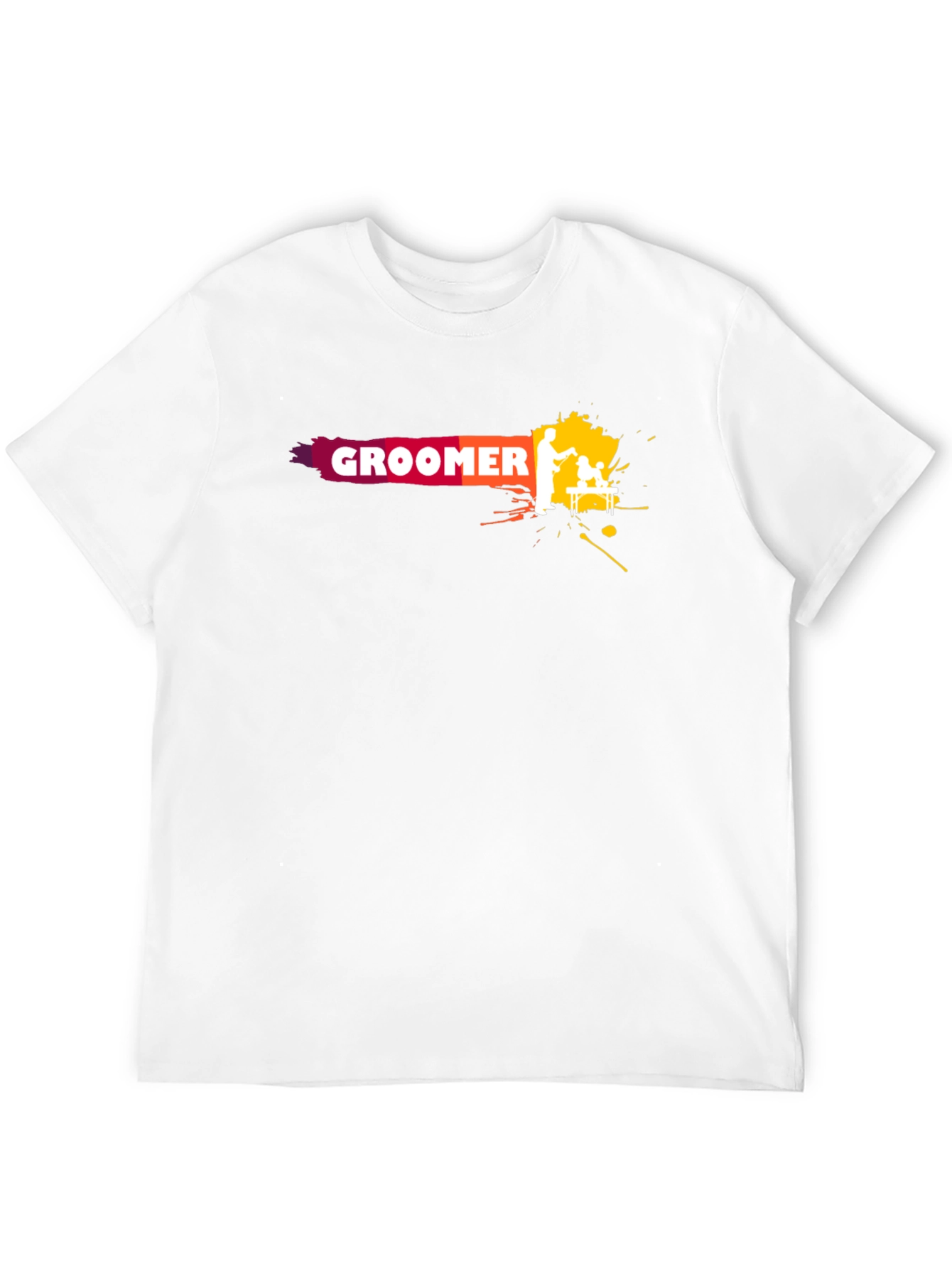 Groomer Graphic Tee - Unique Artistic Design