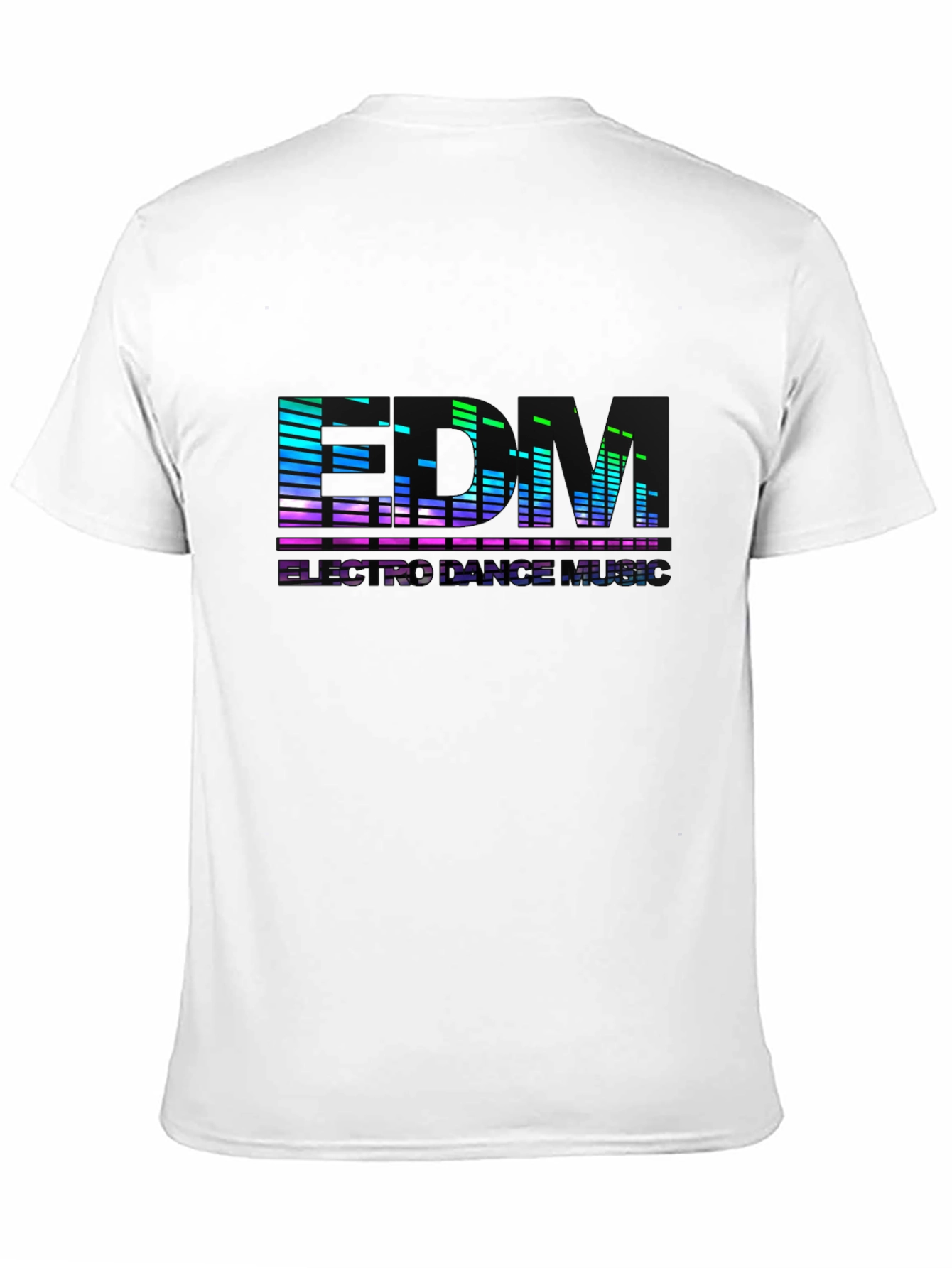 EDM Music Graphic Black T-Shirt