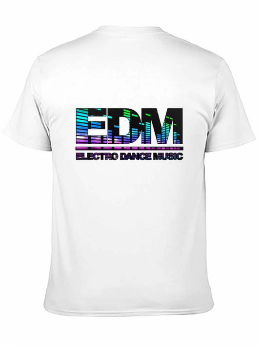 EDM Music Graphic Black T-Shirt