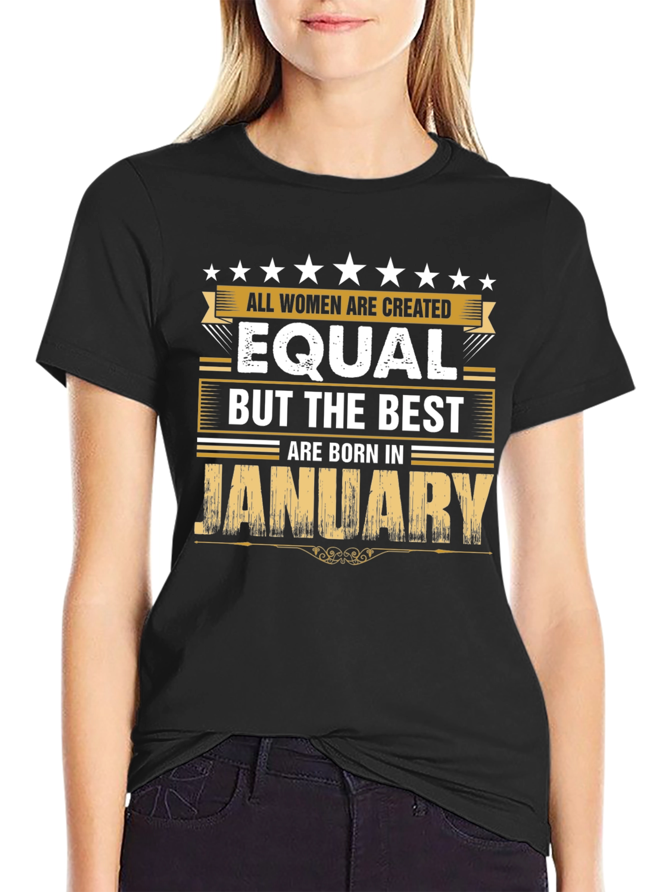 Women Born in January T-Shirt