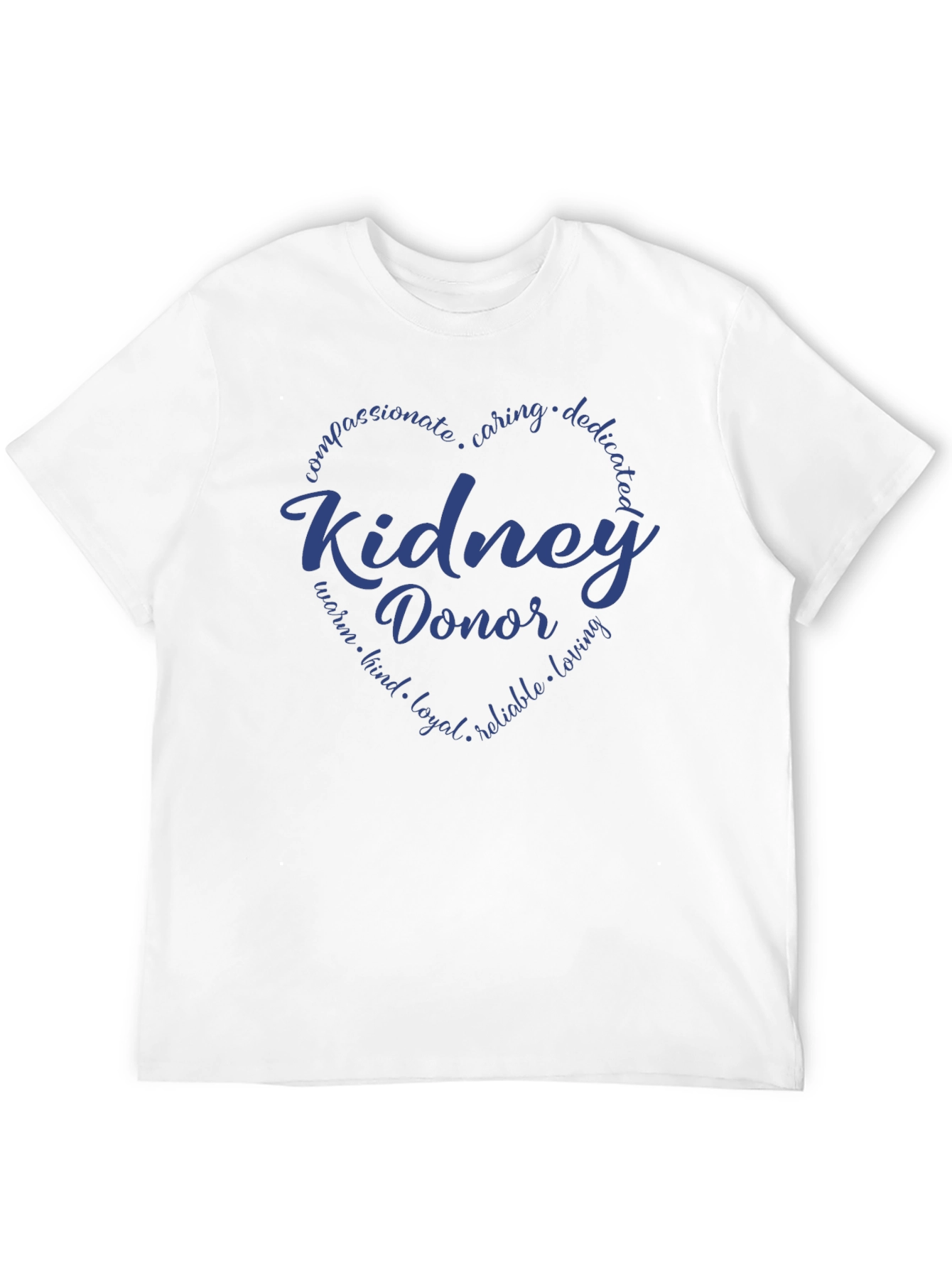 Kidney Donor Compassionate Caring Graphic T-Shirt