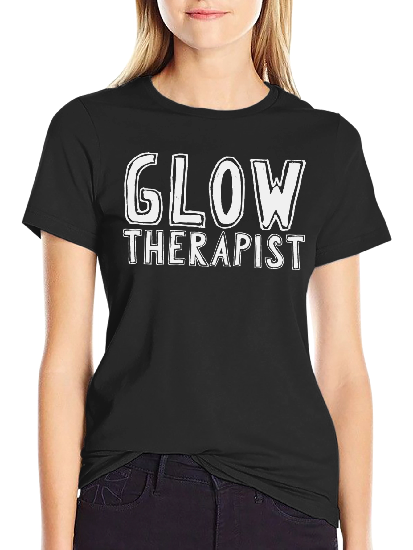 Glow Therapist Graphic T-Shirt - Unisex Cotton Tee